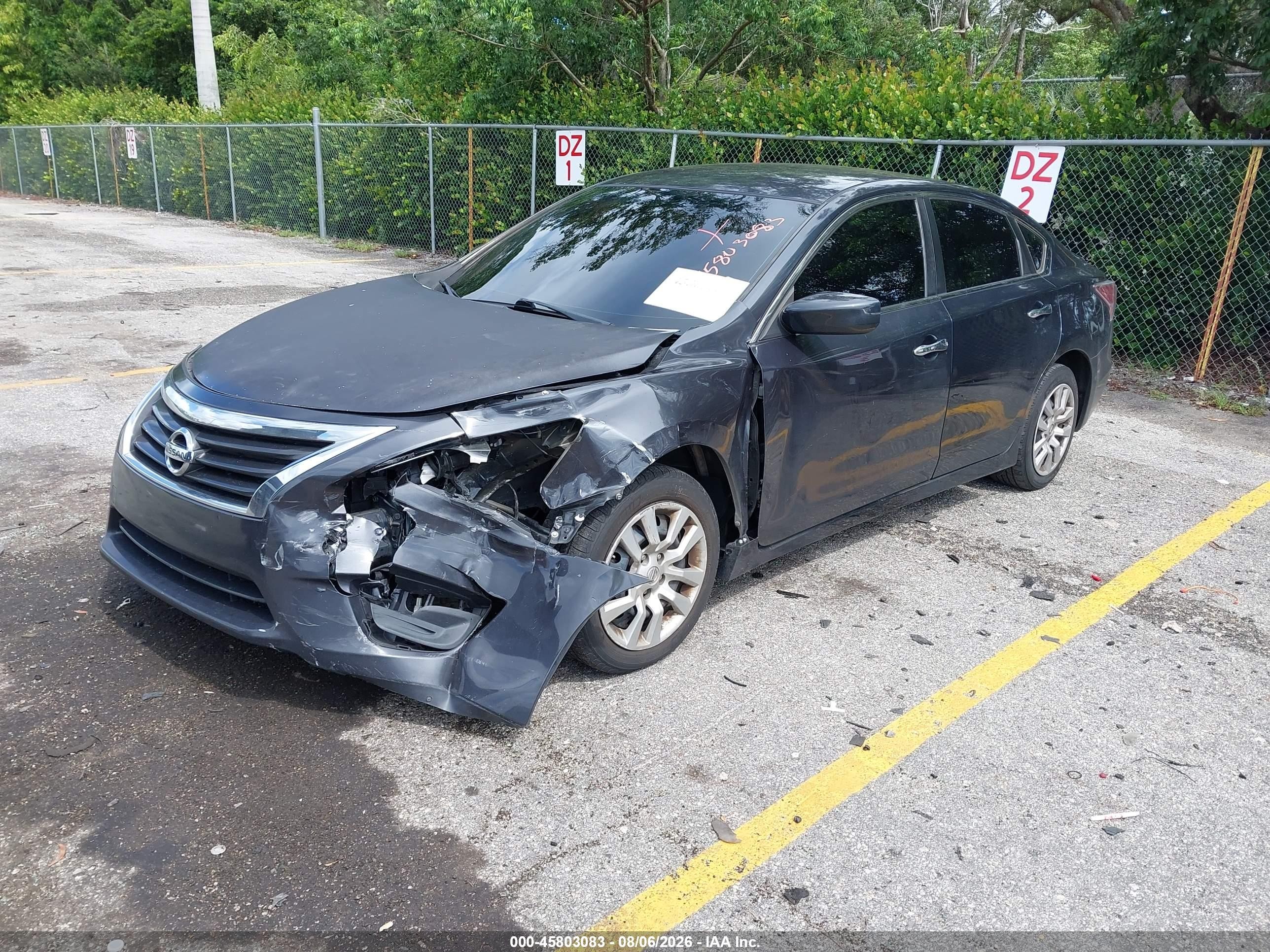 2014 Nissan Altima 2.5 S Gray vin: 1N4AL3AP2EC151782