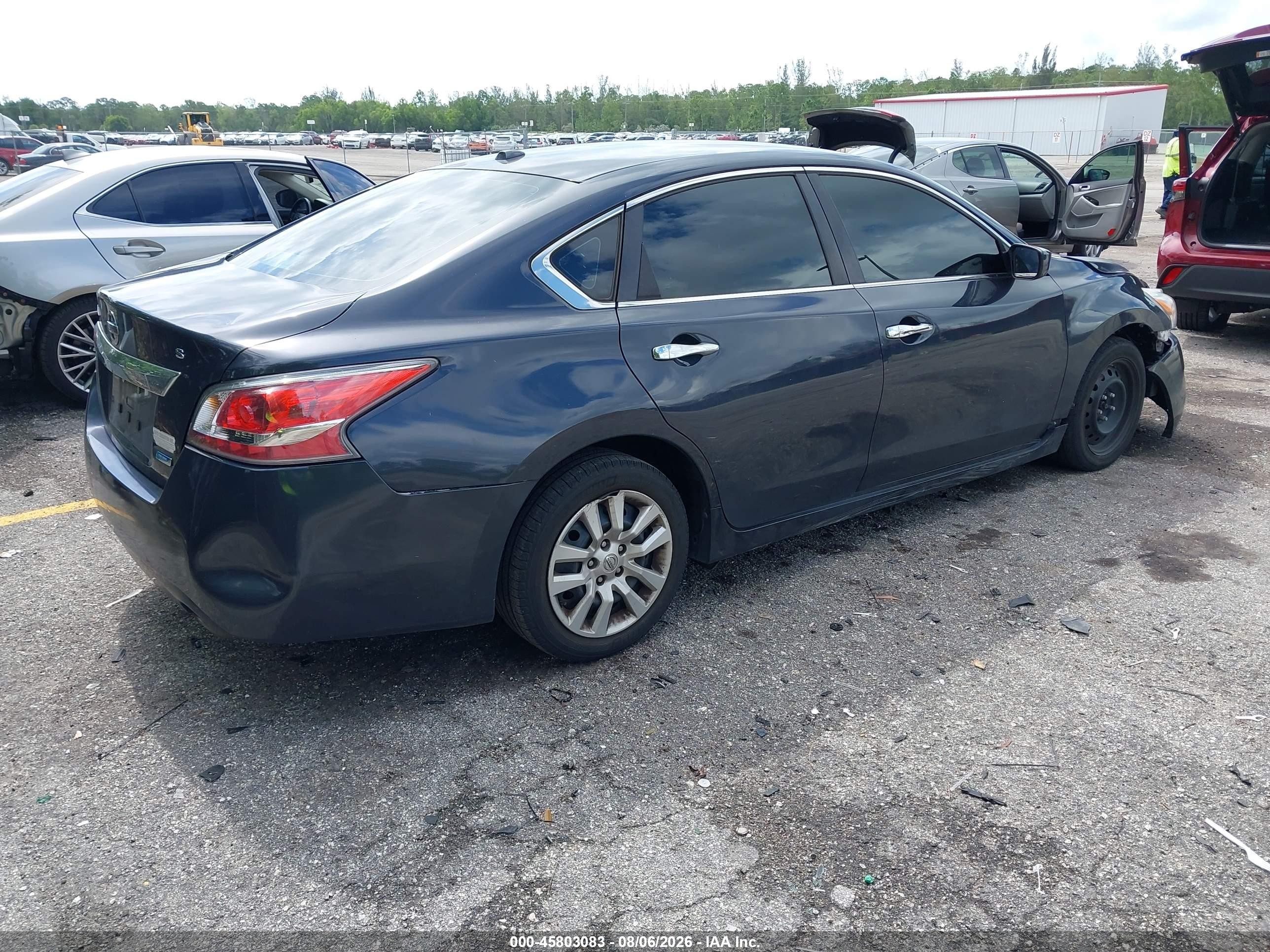 2014 Nissan Altima 2.5 S Gray vin: 1N4AL3AP2EC151782