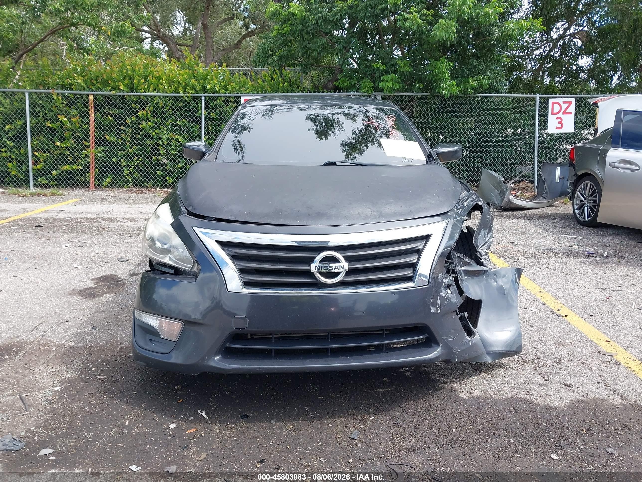2014 Nissan Altima 2.5 S Gray vin: 1N4AL3AP2EC151782