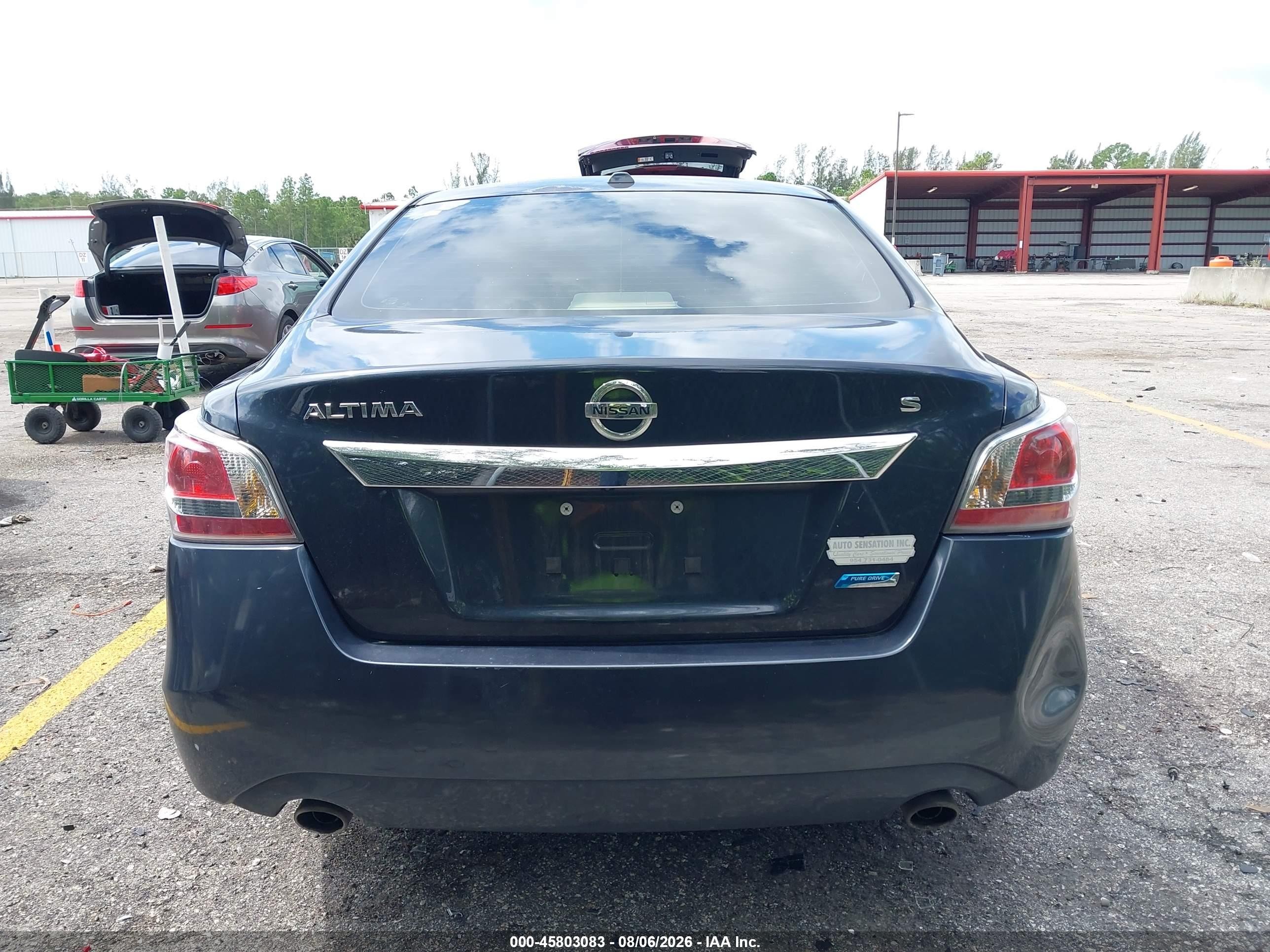 2014 Nissan Altima 2.5 S Gray vin: 1N4AL3AP2EC151782