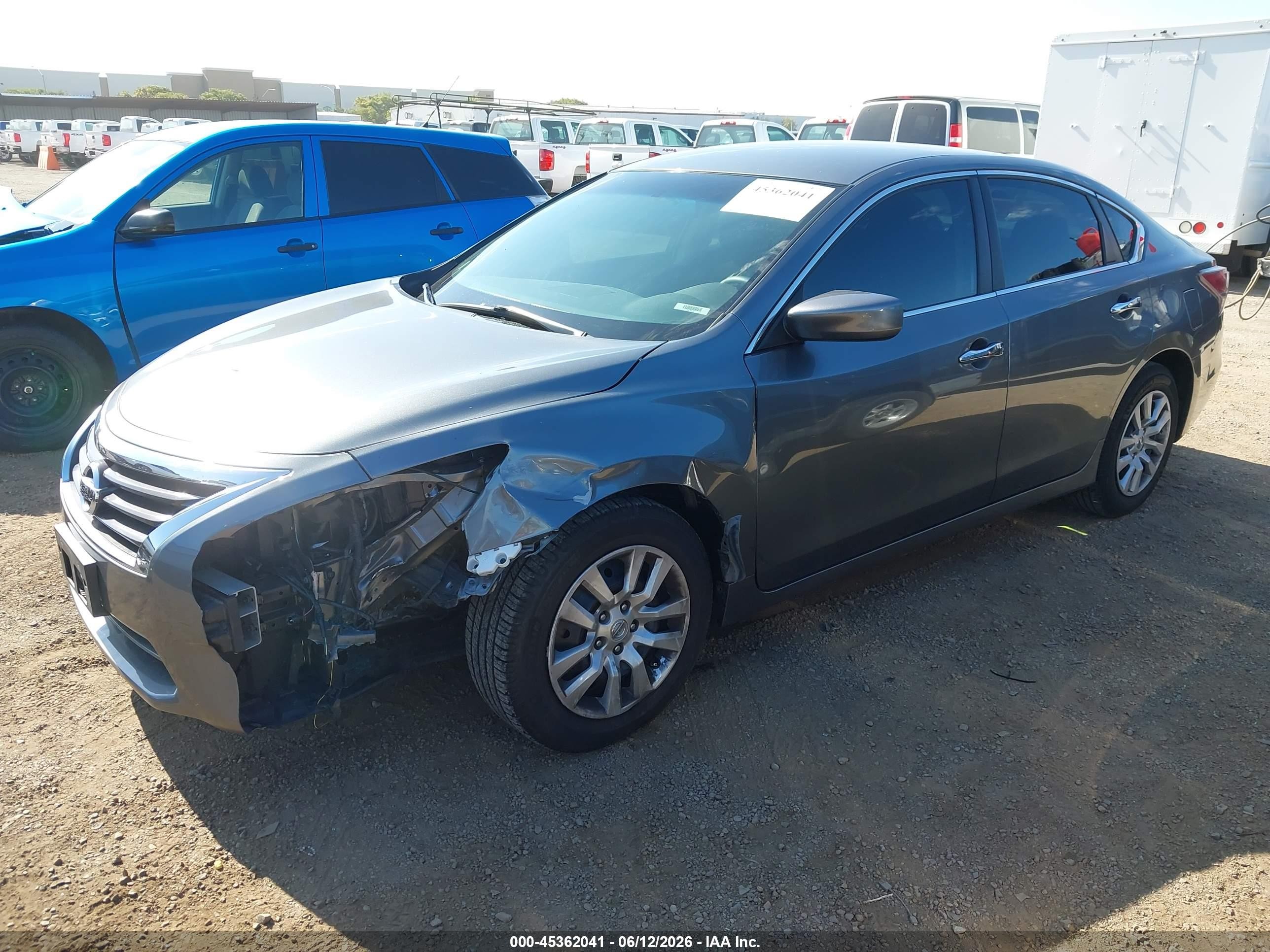 2014 Nissan Altima 2.5 Gray vin: 1N4AL3AP2EC153760