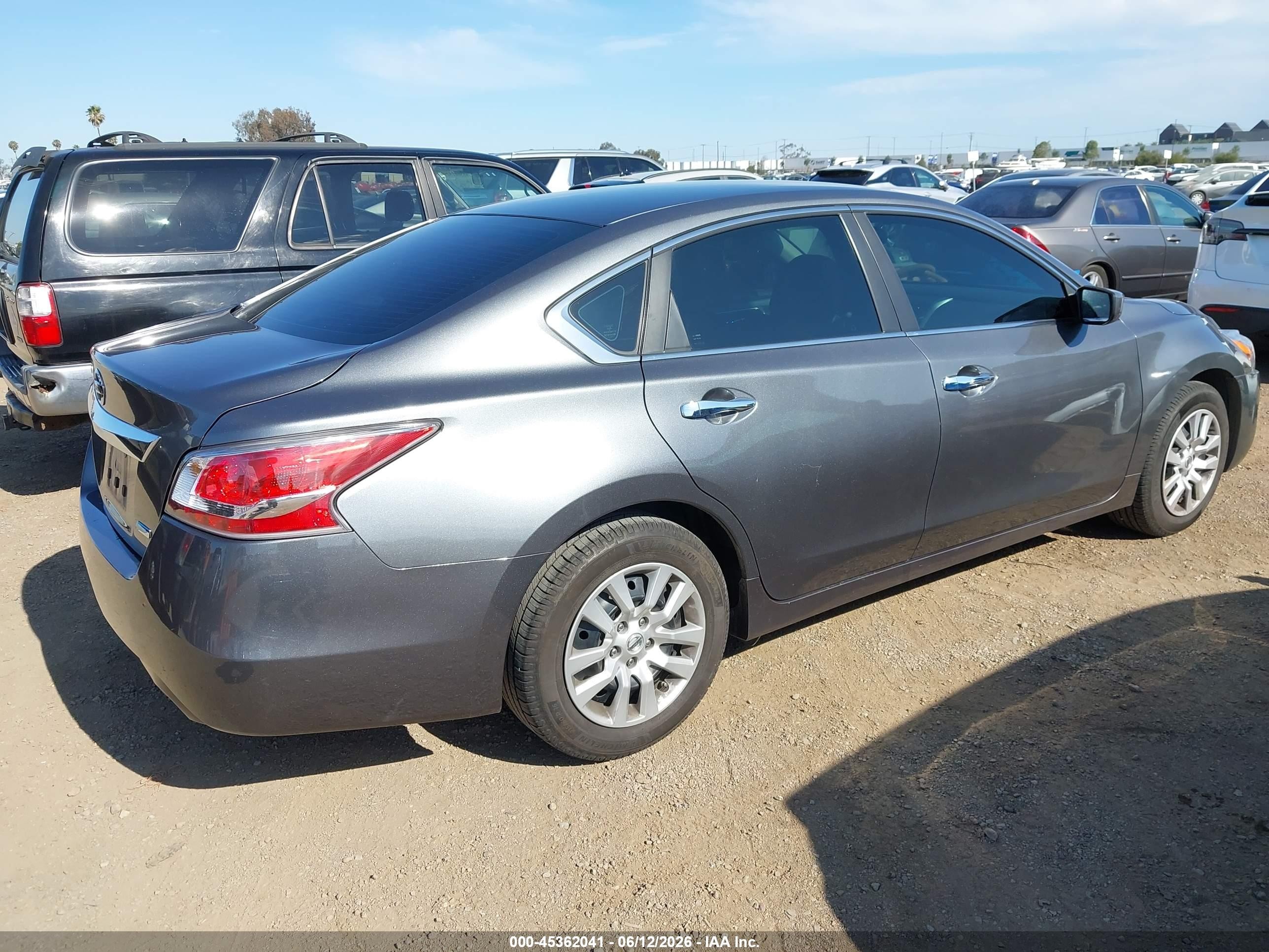 2014 Nissan Altima 2.5 Gray vin: 1N4AL3AP2EC153760