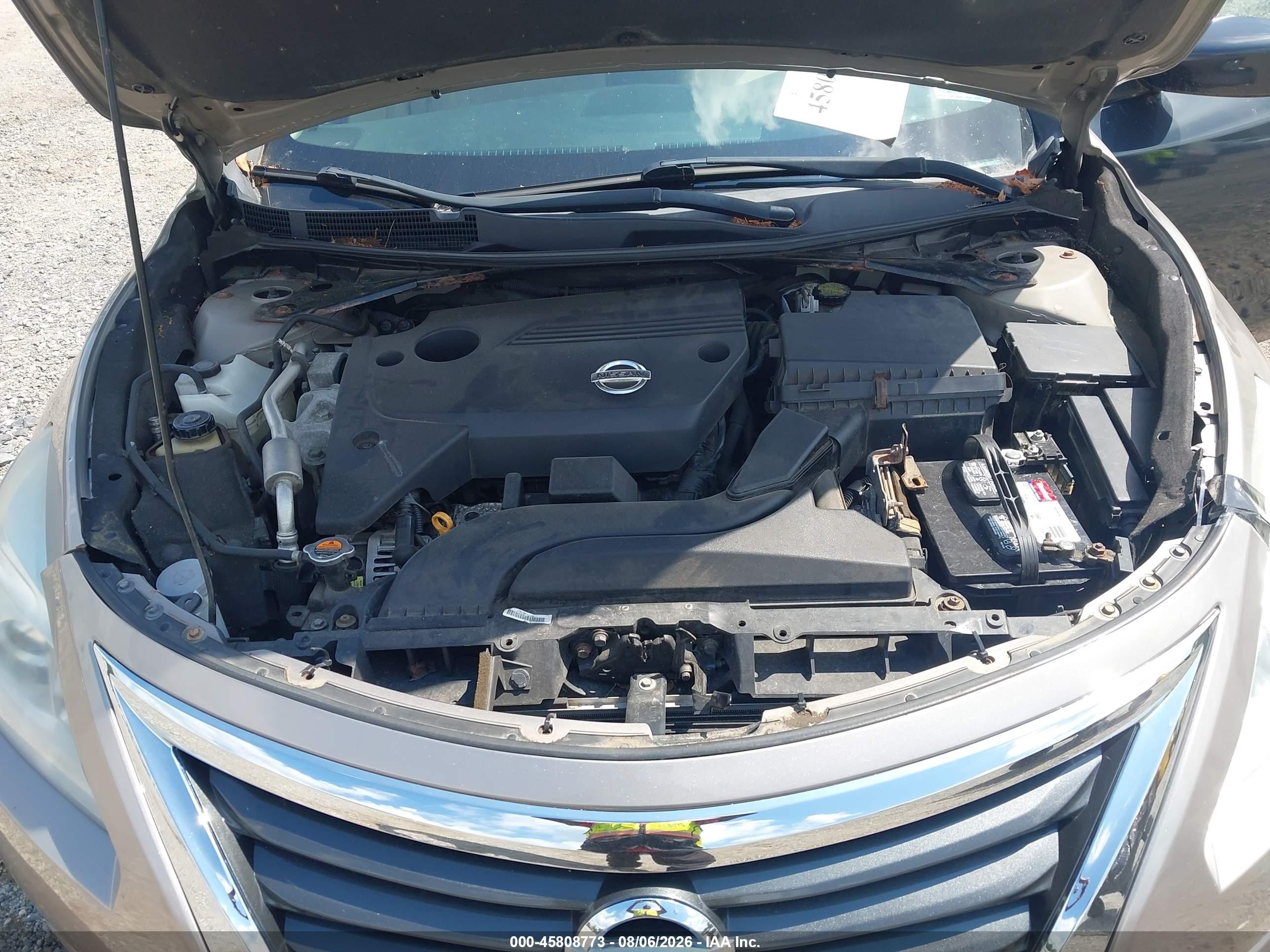 2014 Nissan Altima 2.5 S Бежевый vin: 1N4AL3AP2EC153791