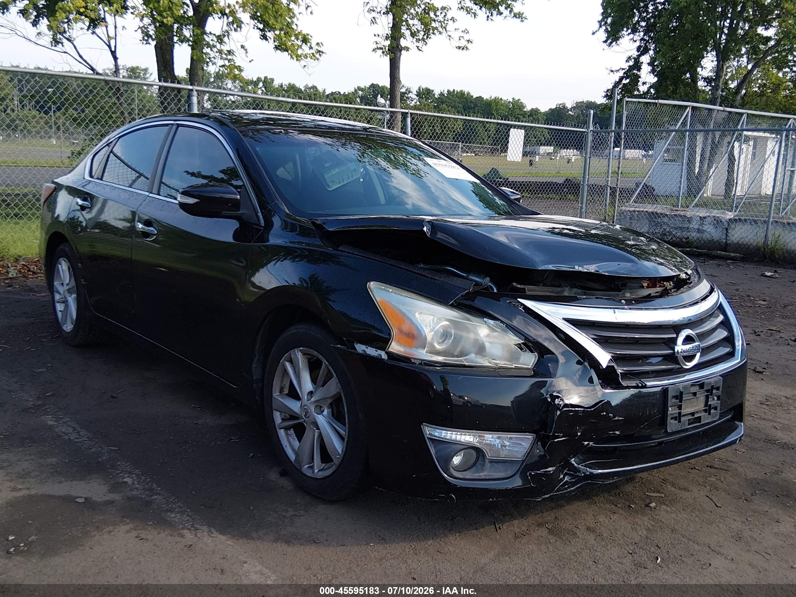 2014 Nissan Altima 2.5 Sv Black vin: 1N4AL3AP2EC154195