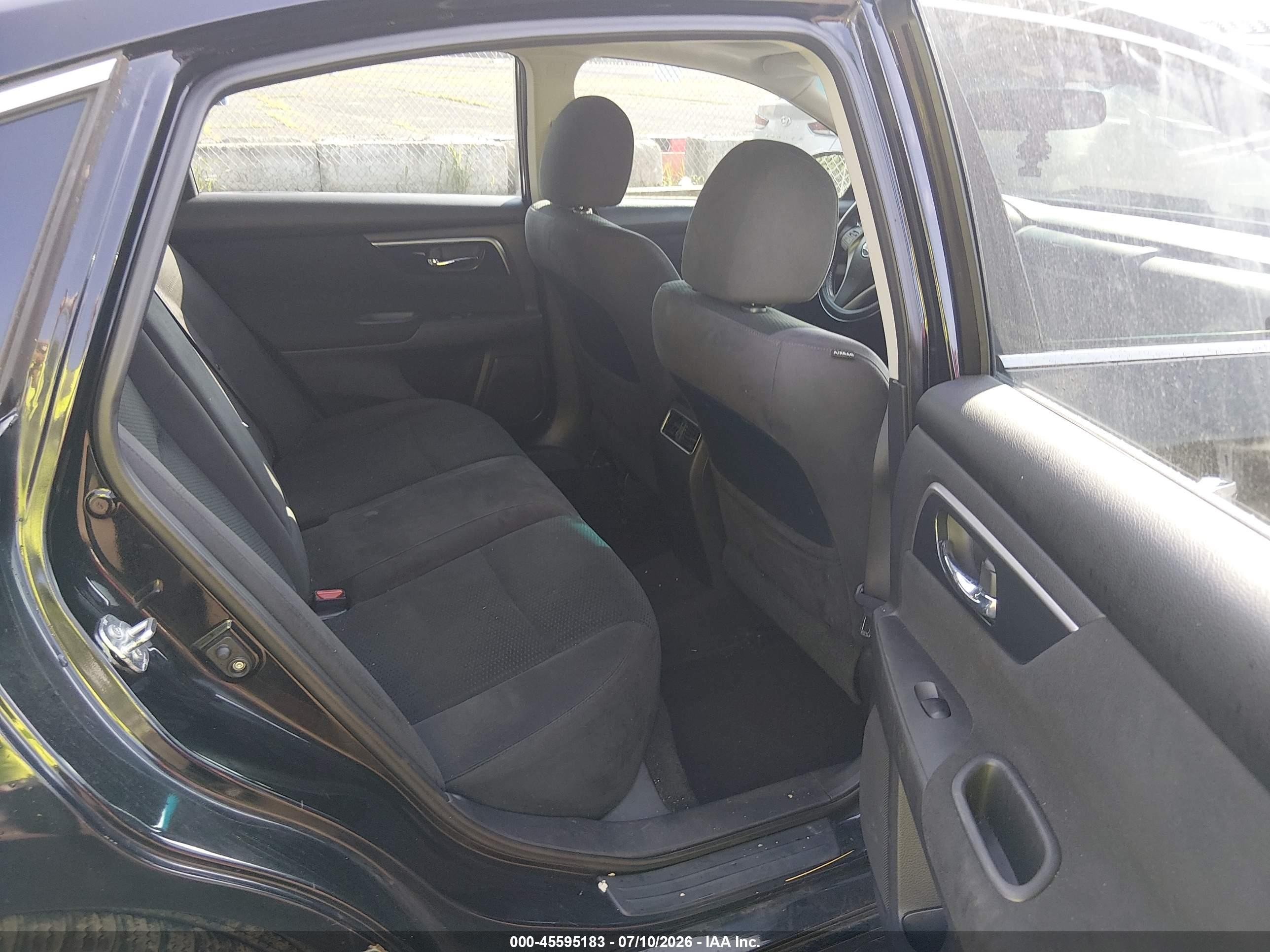 2014 Nissan Altima 2.5 Sv Black vin: 1N4AL3AP2EC154195