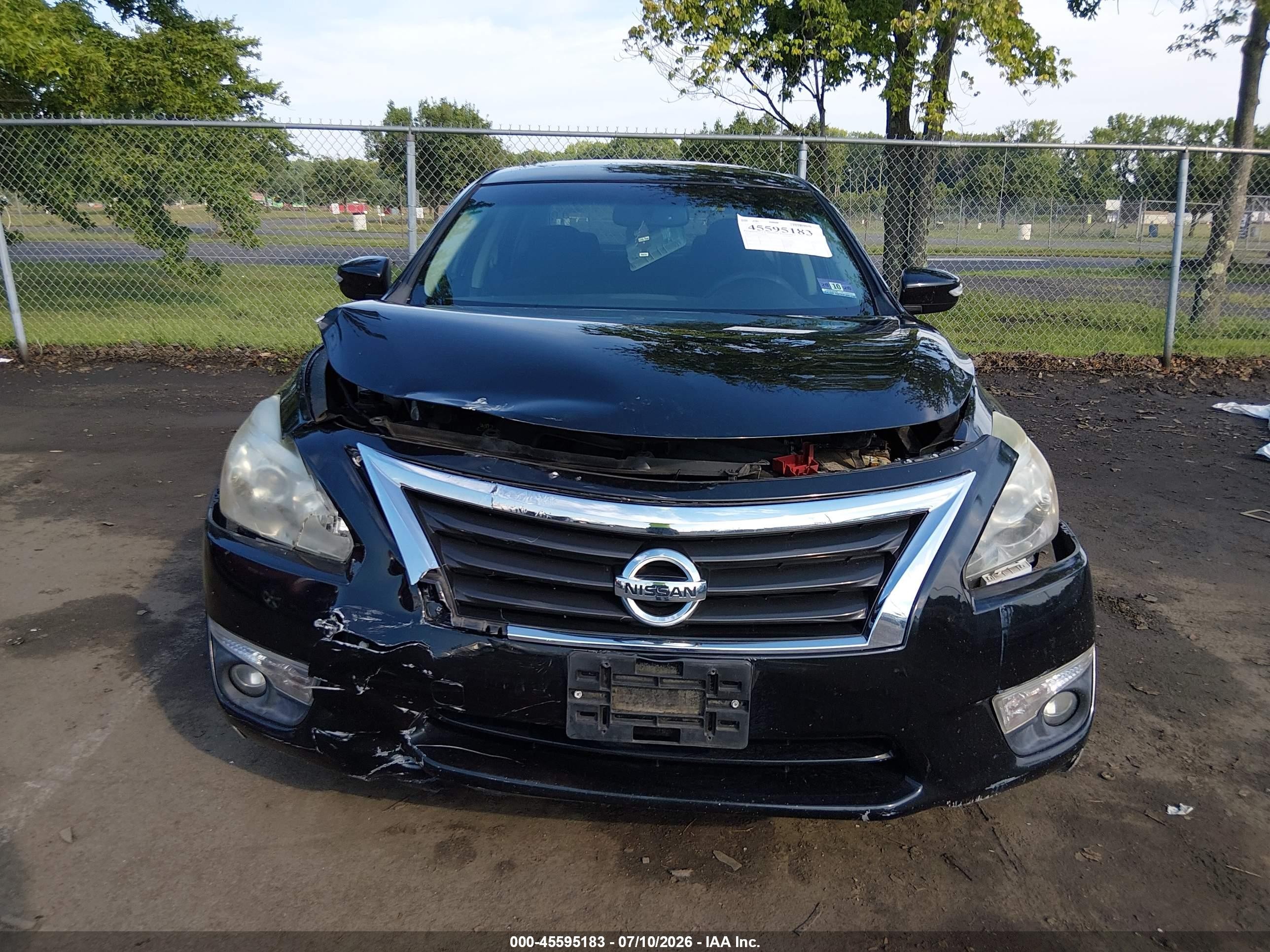 2014 Nissan Altima 2.5 Sv Black vin: 1N4AL3AP2EC154195