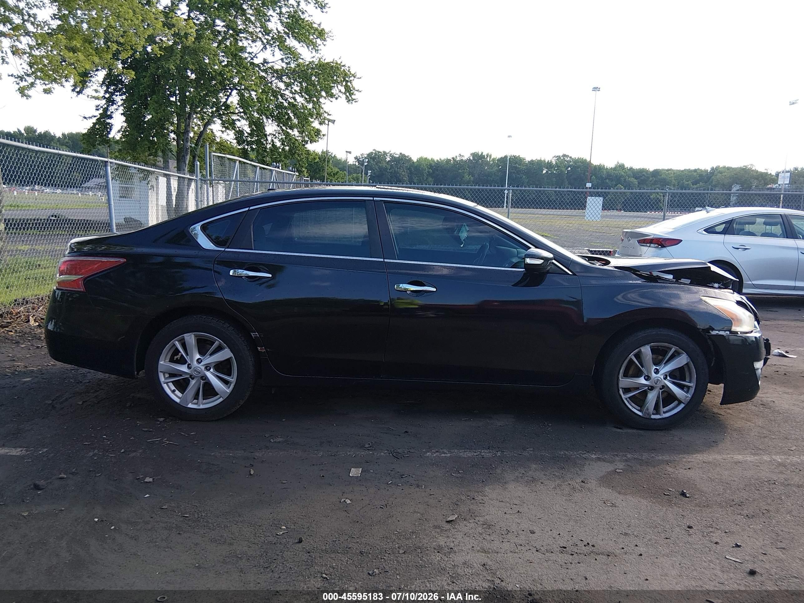 2014 Nissan Altima 2.5 Sv Black vin: 1N4AL3AP2EC154195