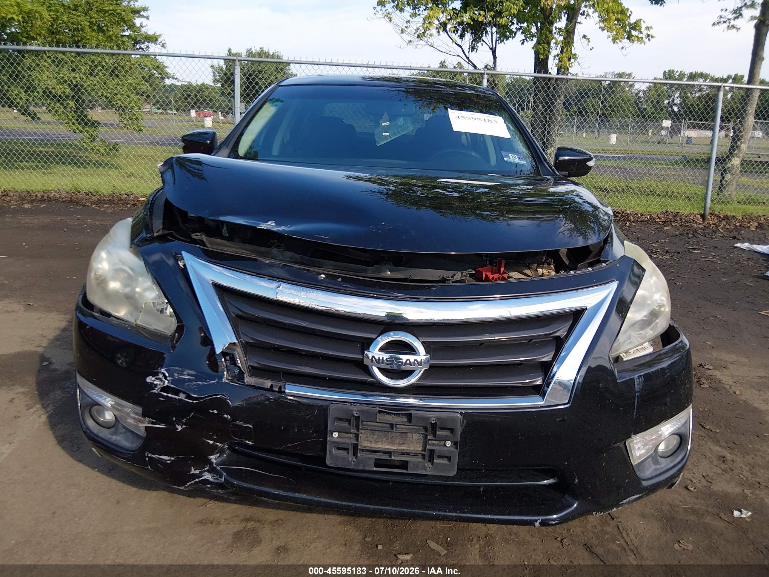 2014 Nissan Altima 2.5 Sv Black vin: 1N4AL3AP2EC154195