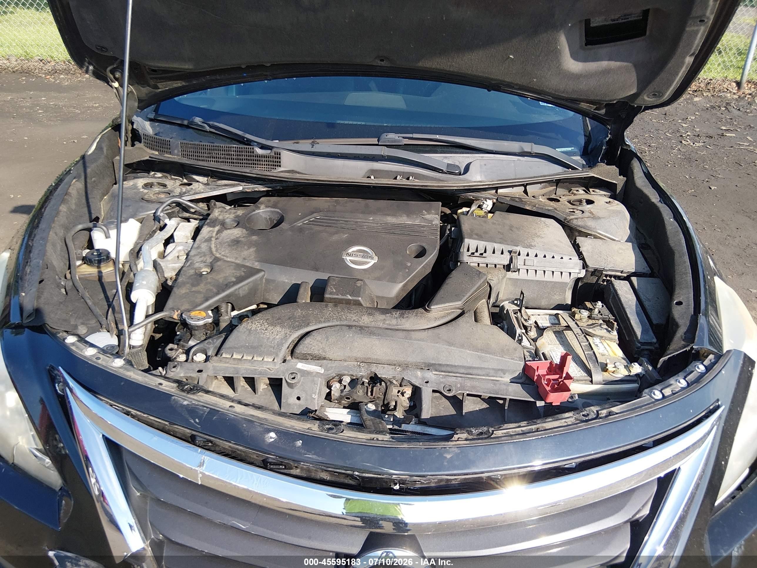 2014 Nissan Altima 2.5 Sv Black vin: 1N4AL3AP2EC154195