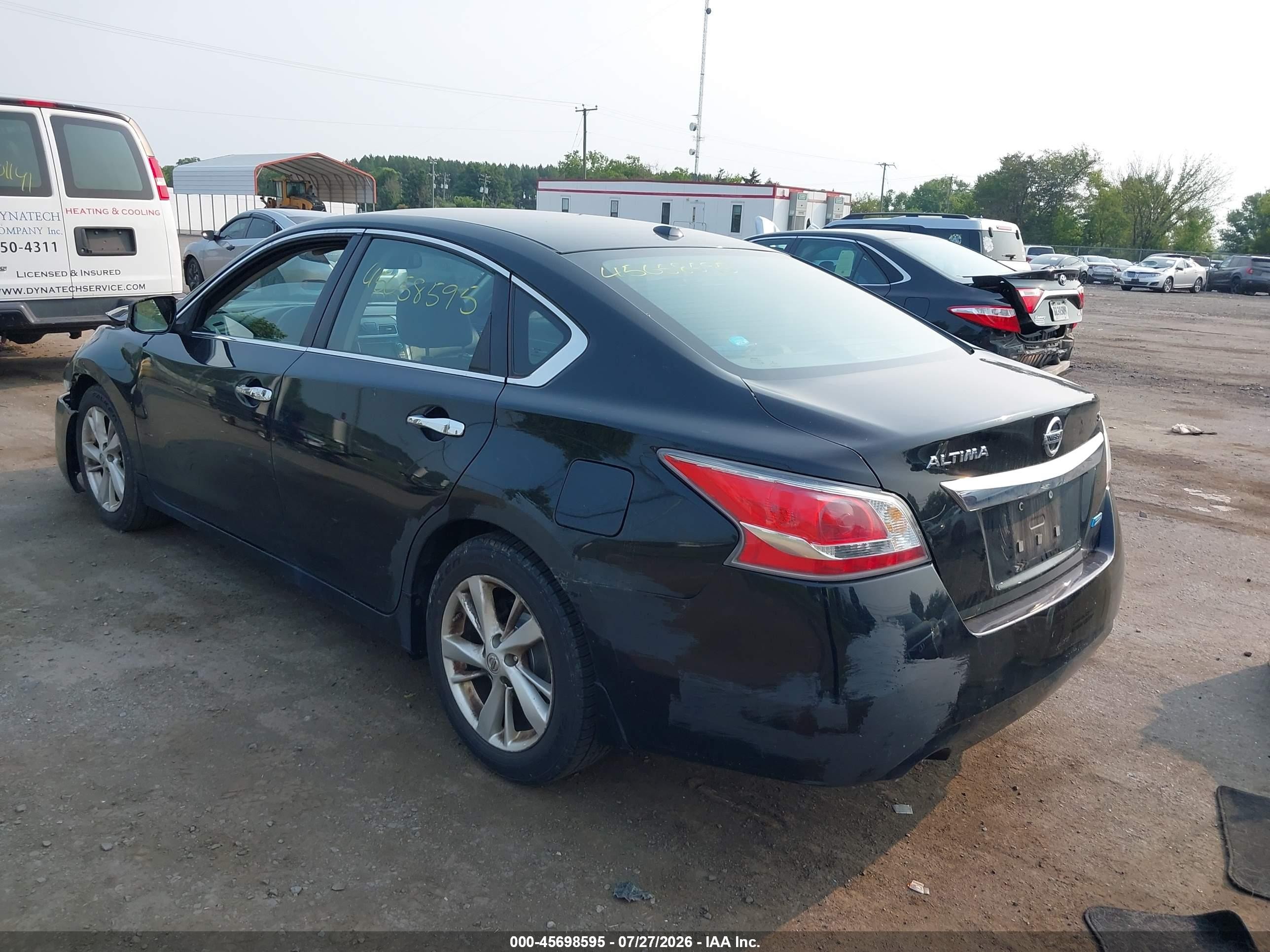 2014 Nissan Altima 2.5 Sl Черный vin: 1N4AL3AP2EC157680