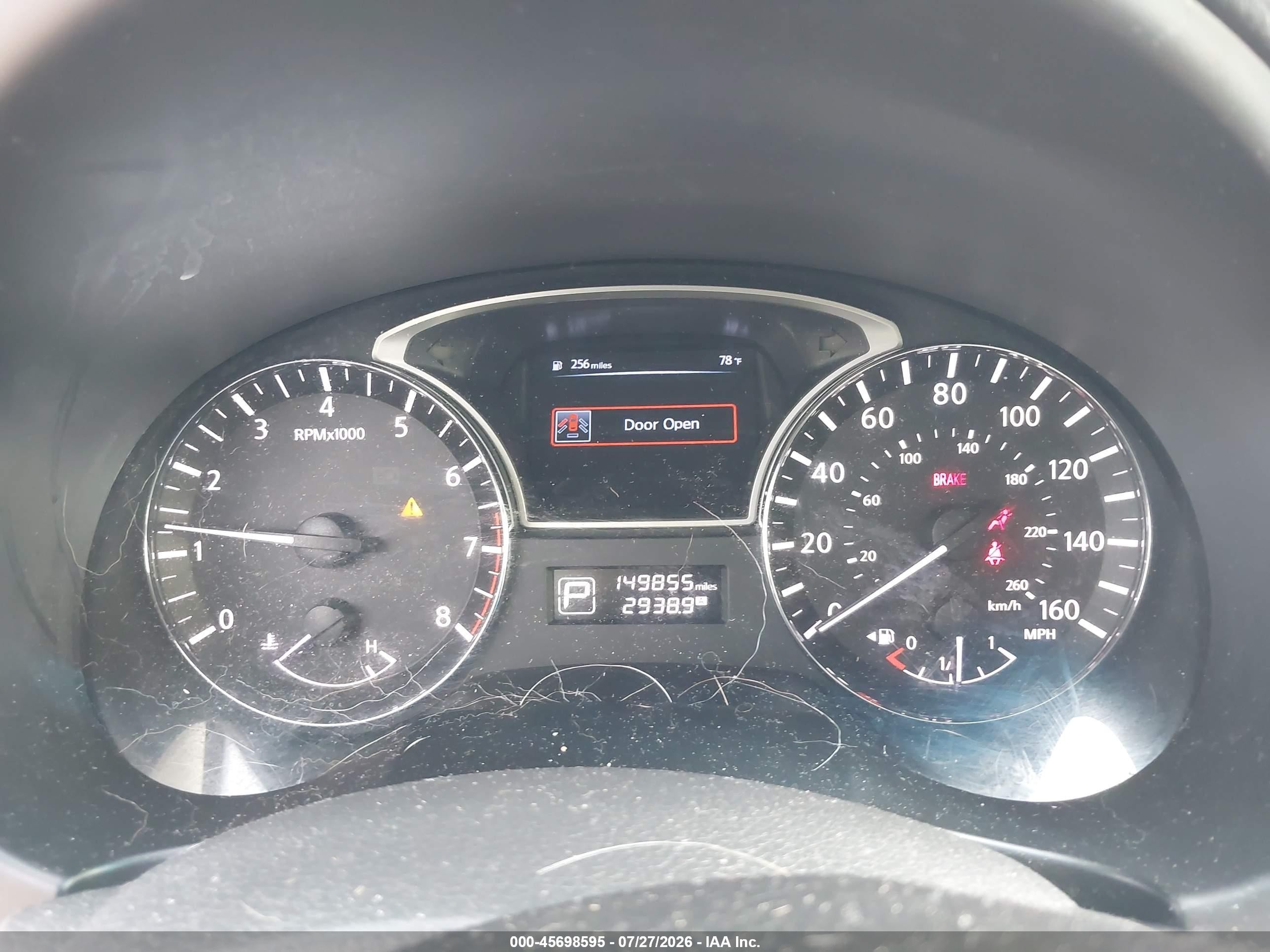 2014 Nissan Altima 2.5 Sl Черный vin: 1N4AL3AP2EC157680