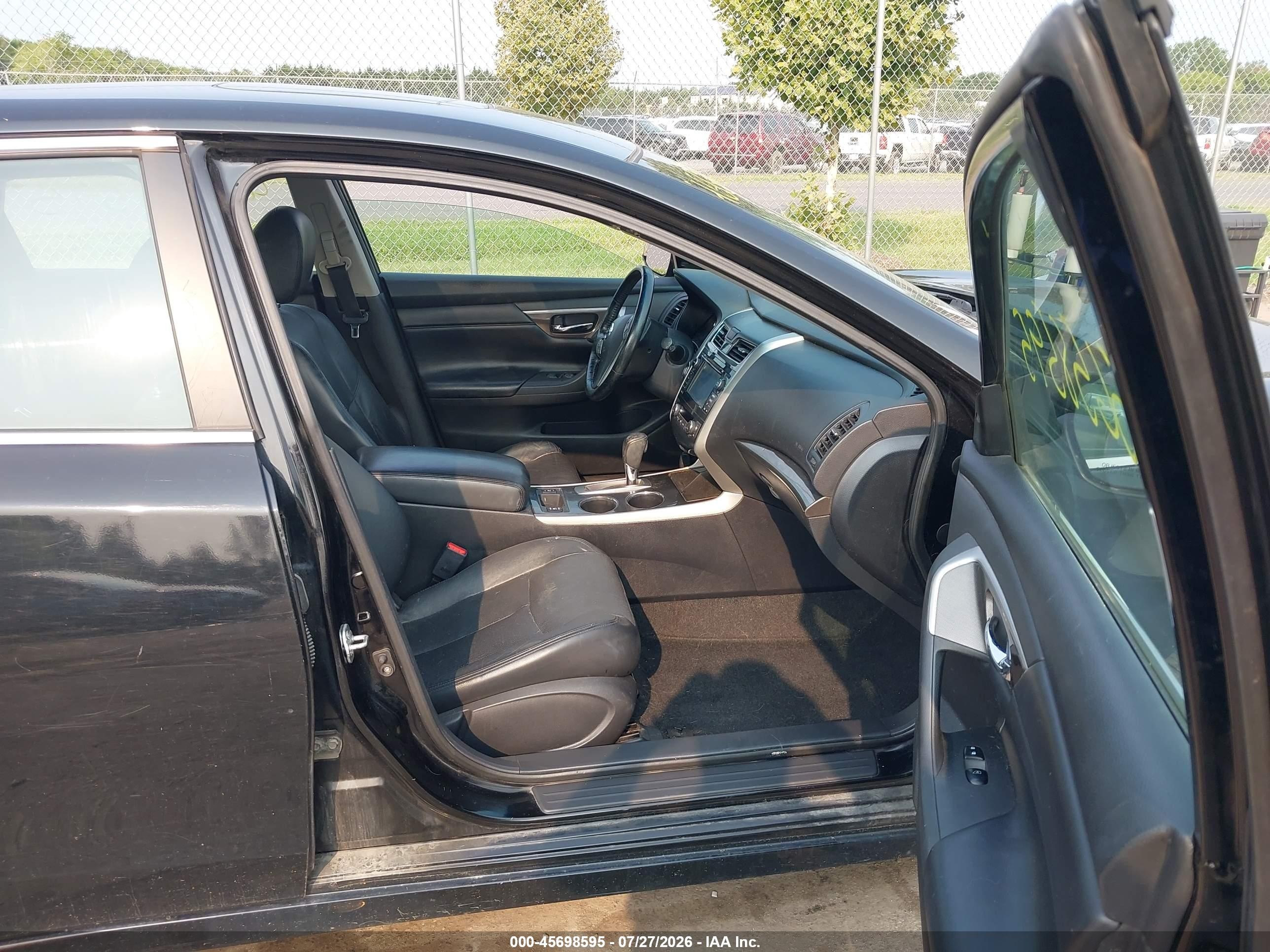 2014 Nissan Altima 2.5 Sl Черный vin: 1N4AL3AP2EC157680