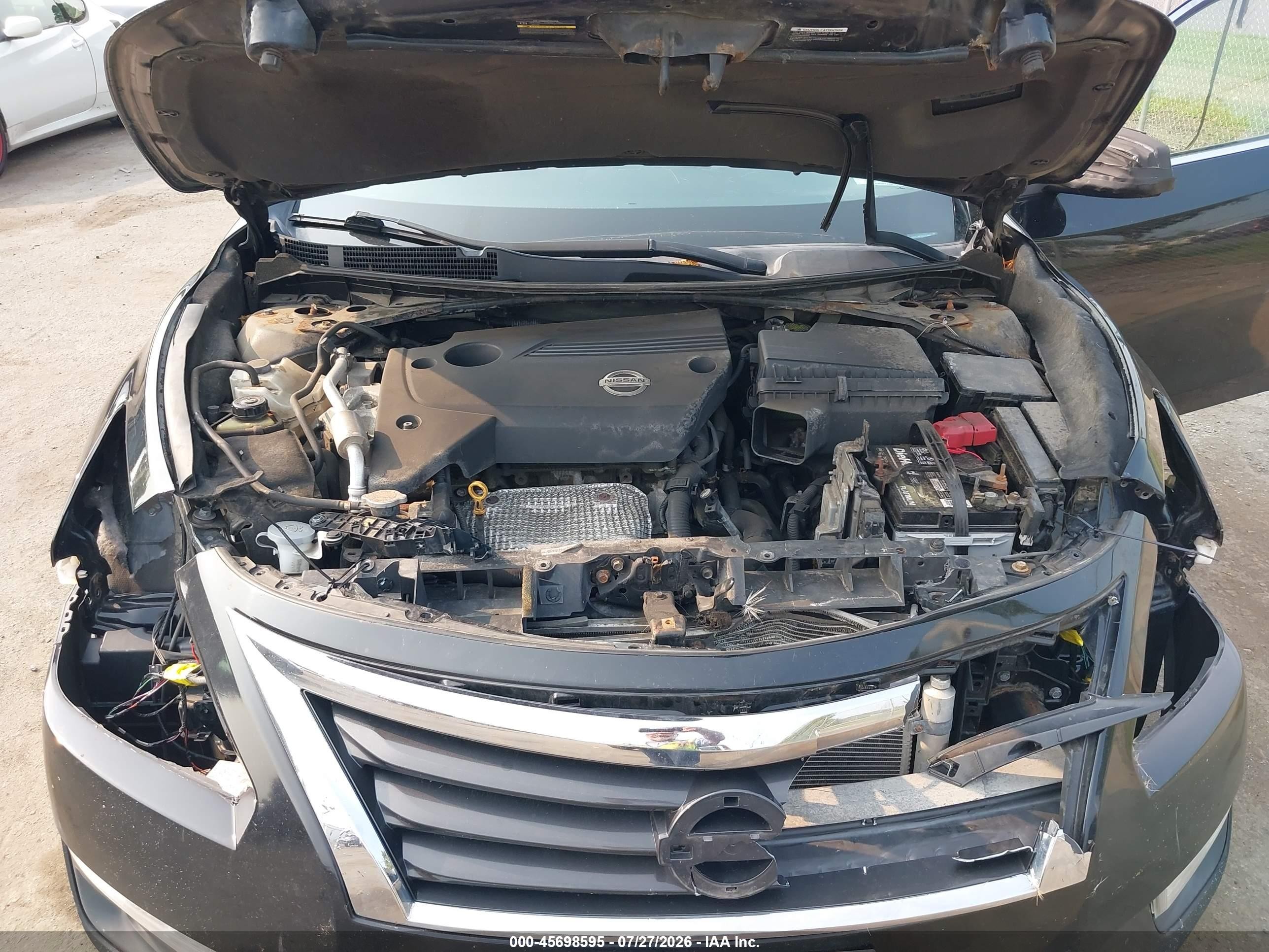 2014 Nissan Altima 2.5 Sl Черный vin: 1N4AL3AP2EC157680