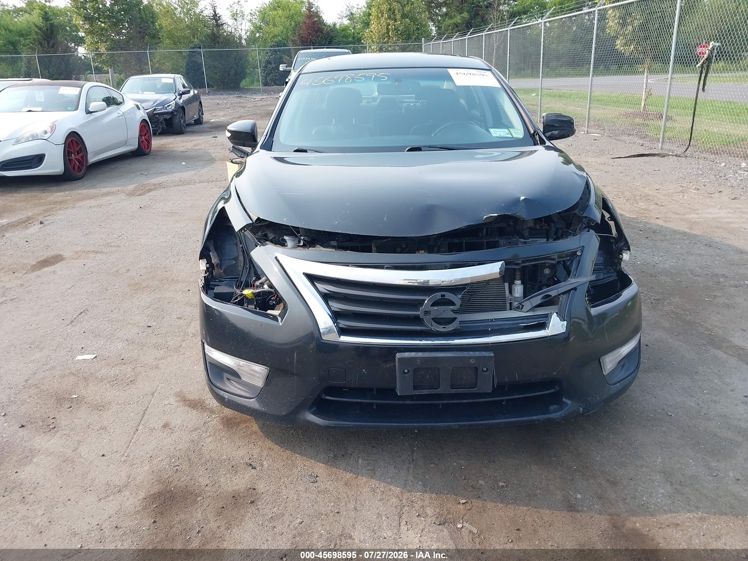 2014 Nissan Altima 2.5 Sl Черный vin: 1N4AL3AP2EC157680