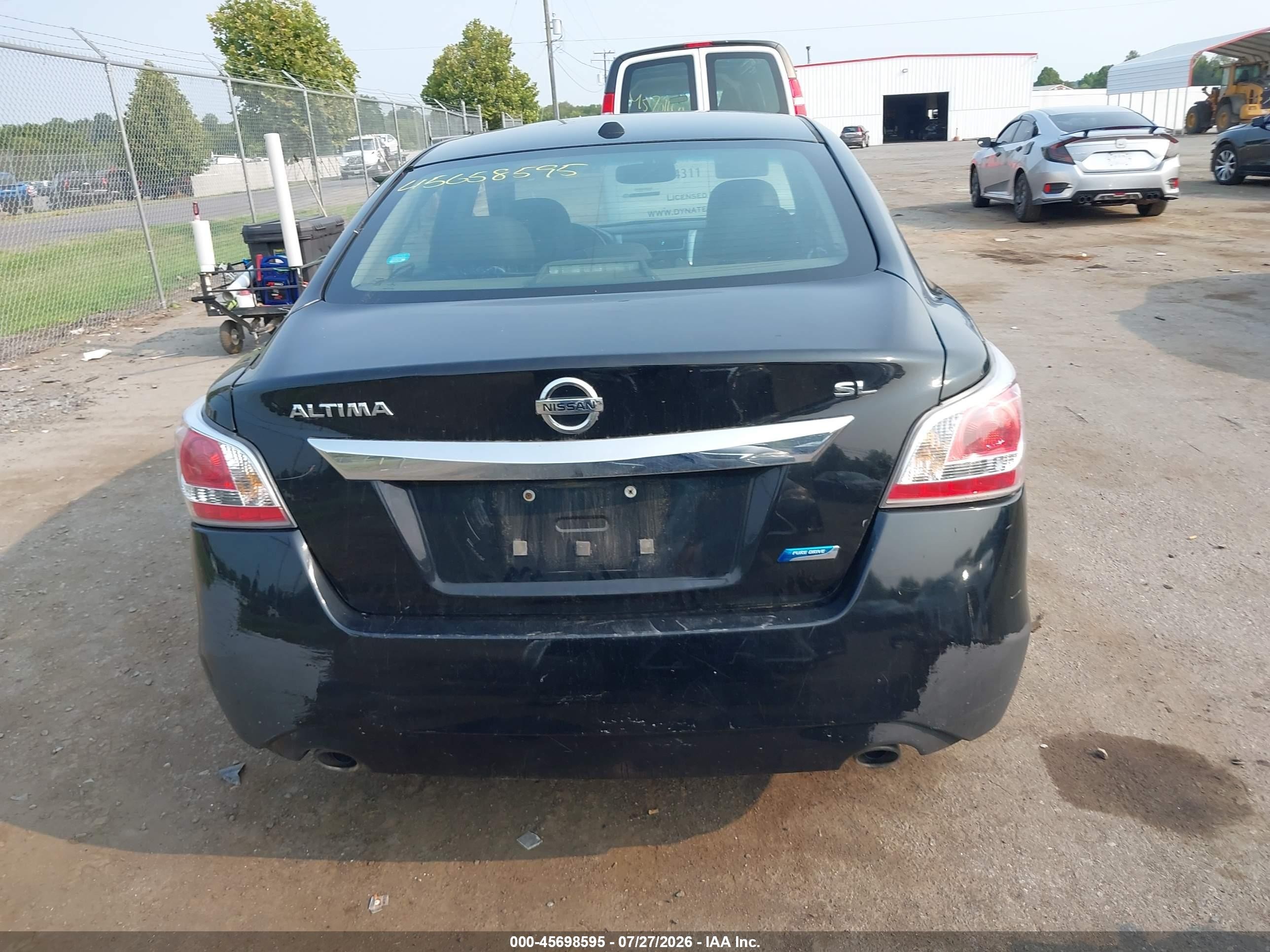 2014 Nissan Altima 2.5 Sl Черный vin: 1N4AL3AP2EC157680