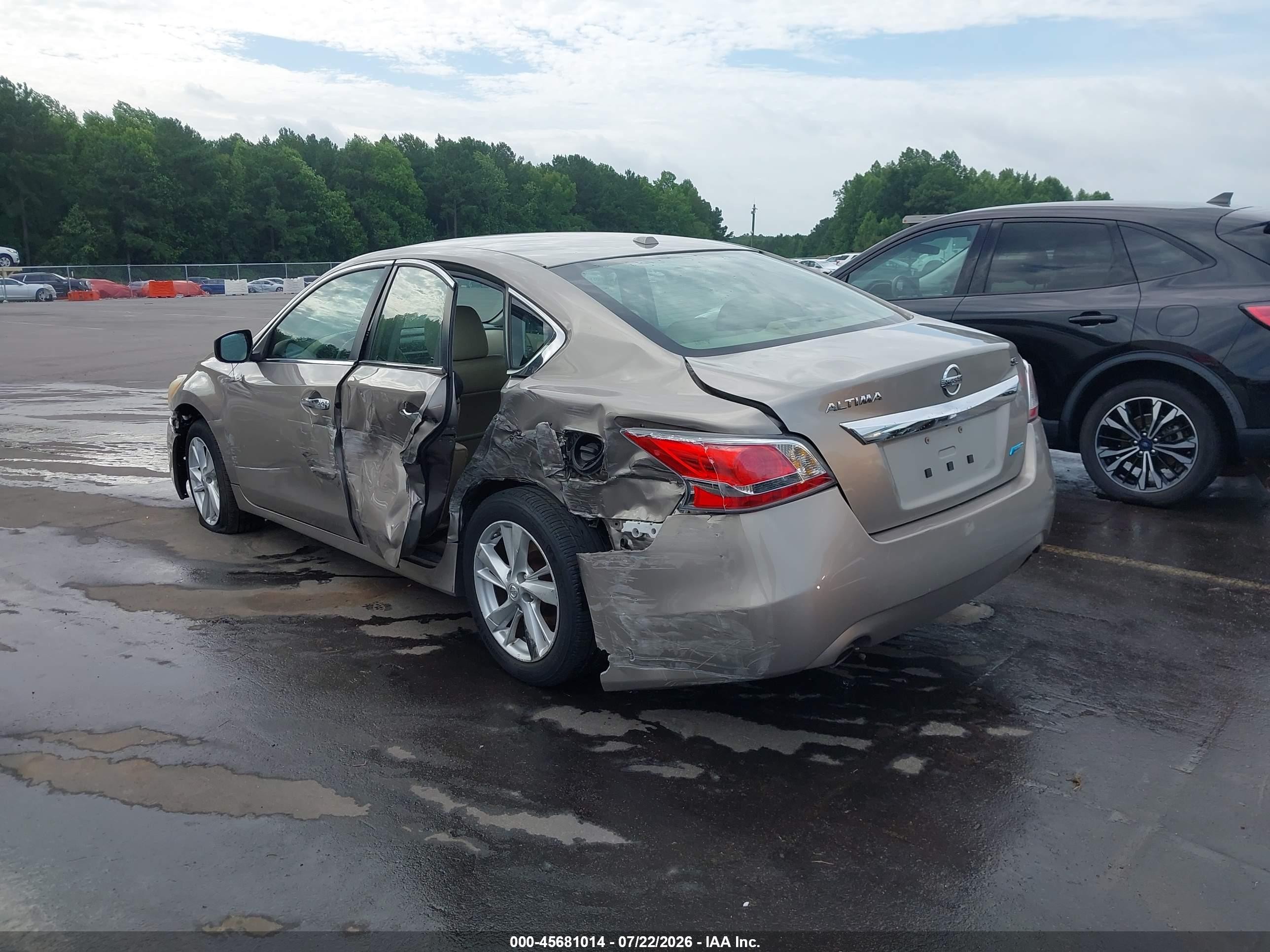 2014 Nissan Altima 2.5 Sl Champagne vin: 1N4AL3AP2EC166749