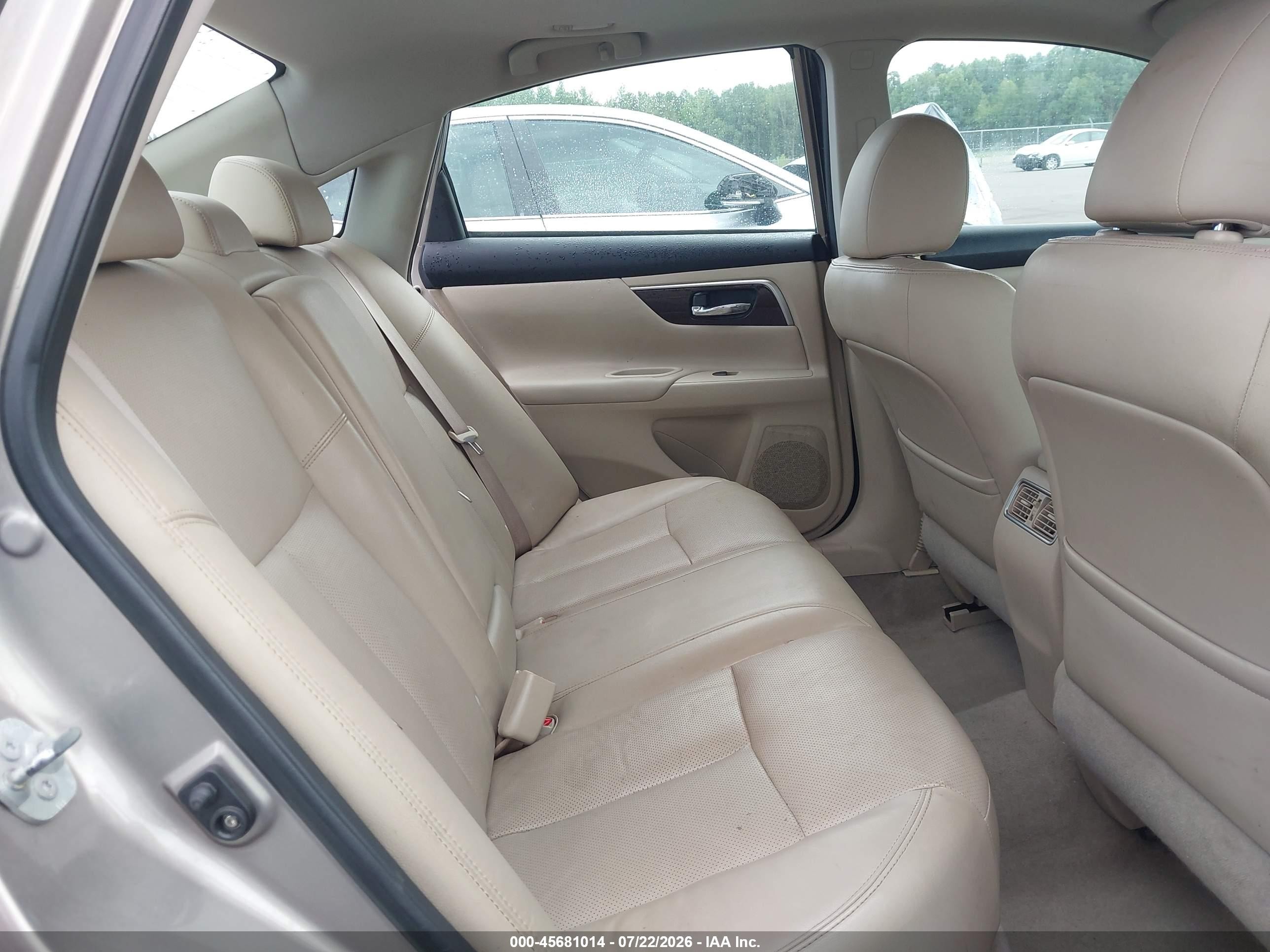 2014 Nissan Altima 2.5 Sl Champagne vin: 1N4AL3AP2EC166749