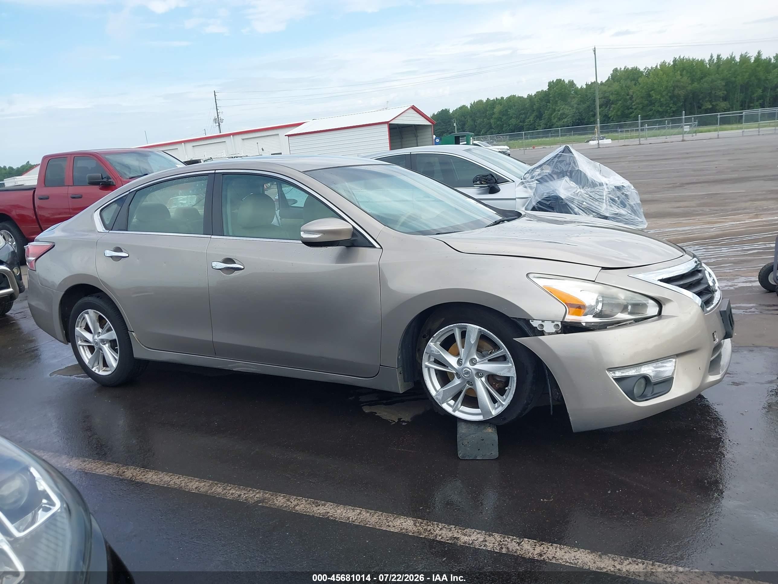 2014 Nissan Altima 2.5 Sl Champagne vin: 1N4AL3AP2EC166749