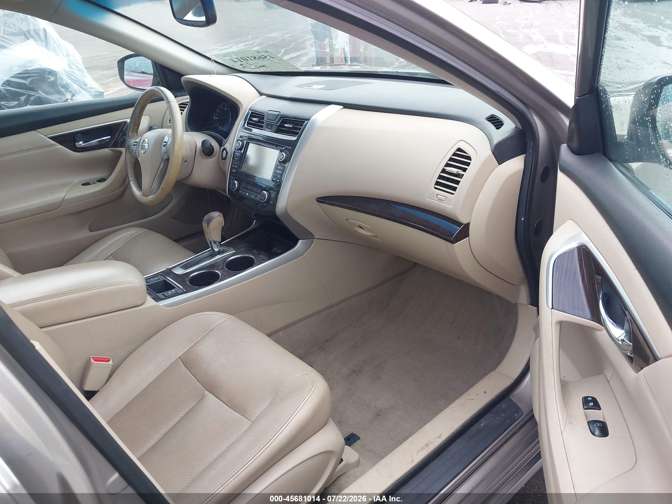 2014 Nissan Altima 2.5 Sl Champagne vin: 1N4AL3AP2EC166749