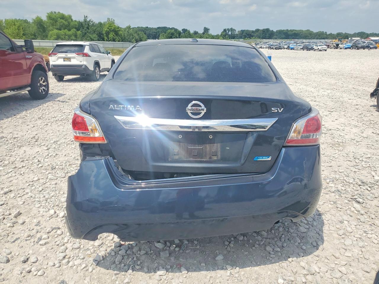 2014 Nissan Altima 2.5 Sv Blue vin: 1N4AL3AP2EC177797