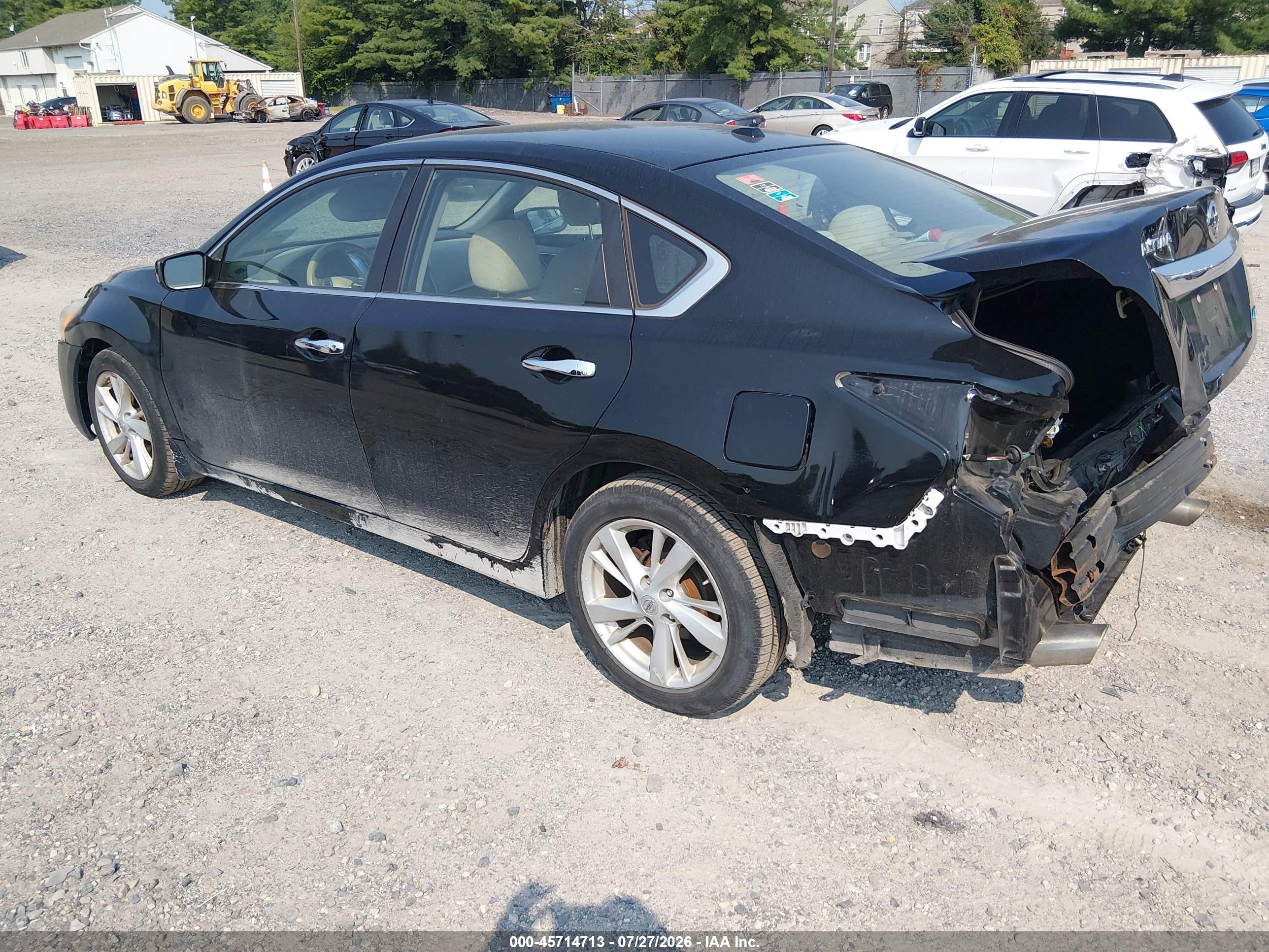 2014 Nissan Altima 2.5 Sv Black vin: 1N4AL3AP2EC184572
