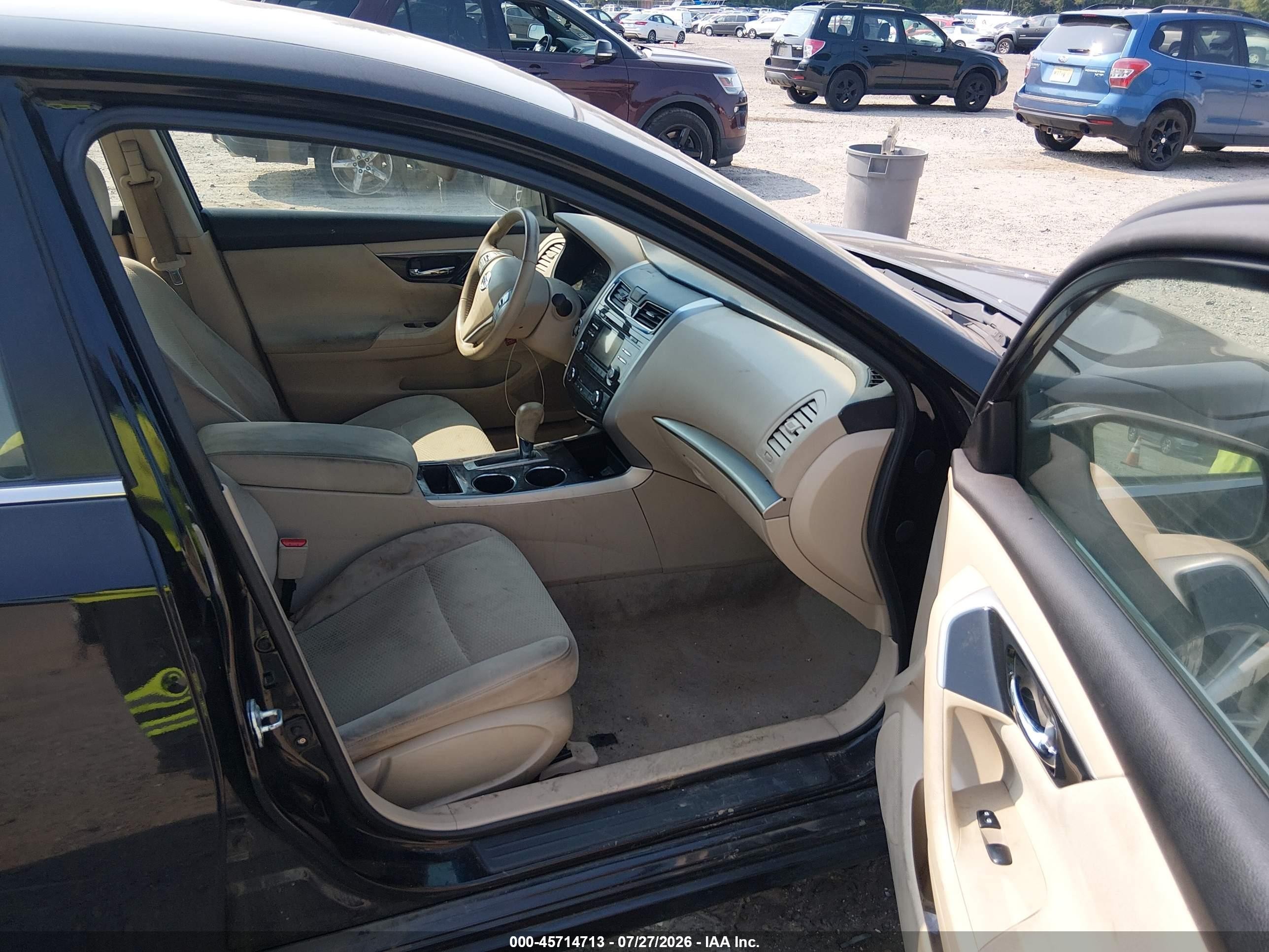2014 Nissan Altima 2.5 Sv Black vin: 1N4AL3AP2EC184572