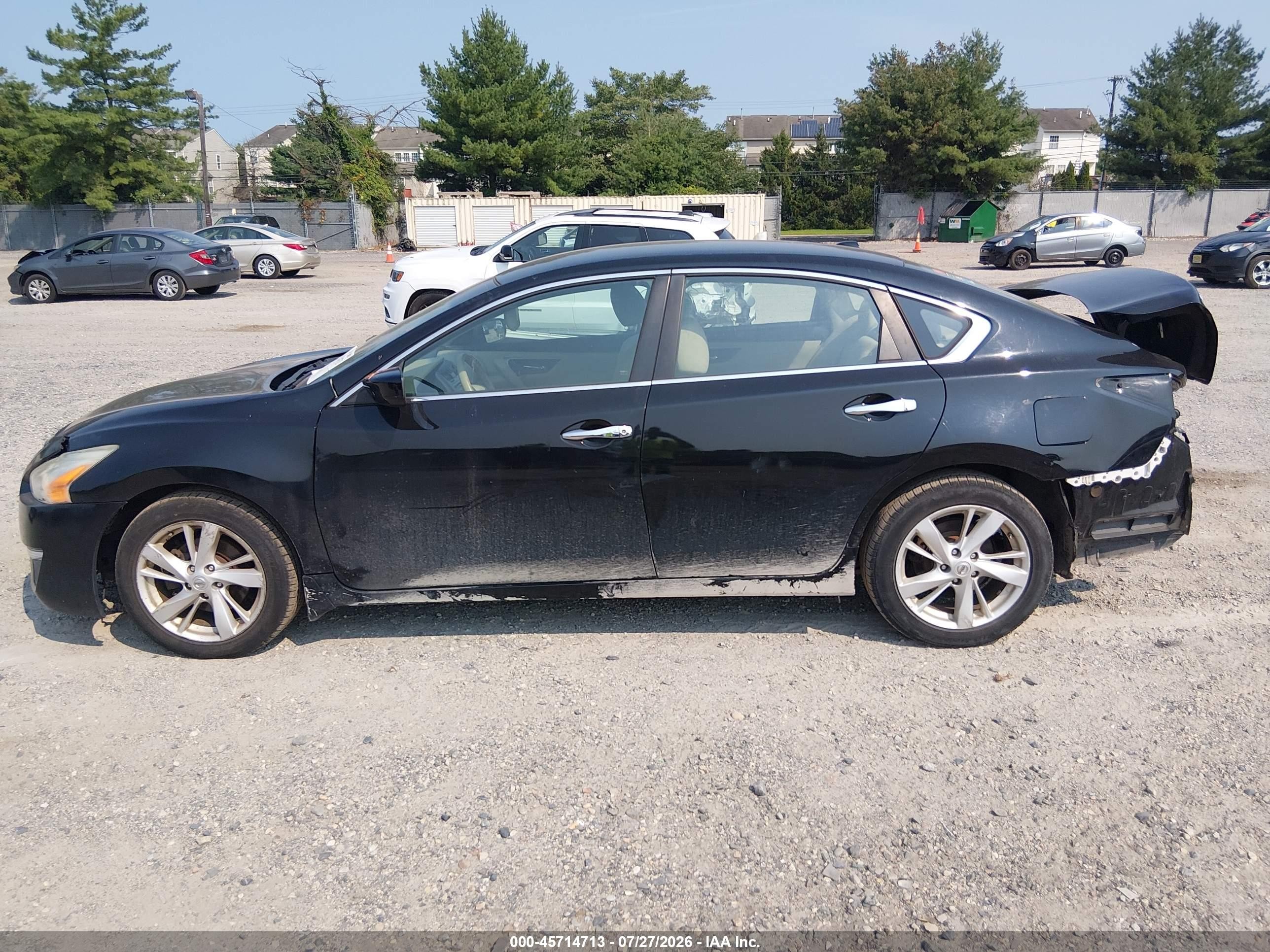 2014 Nissan Altima 2.5 Sv Black vin: 1N4AL3AP2EC184572