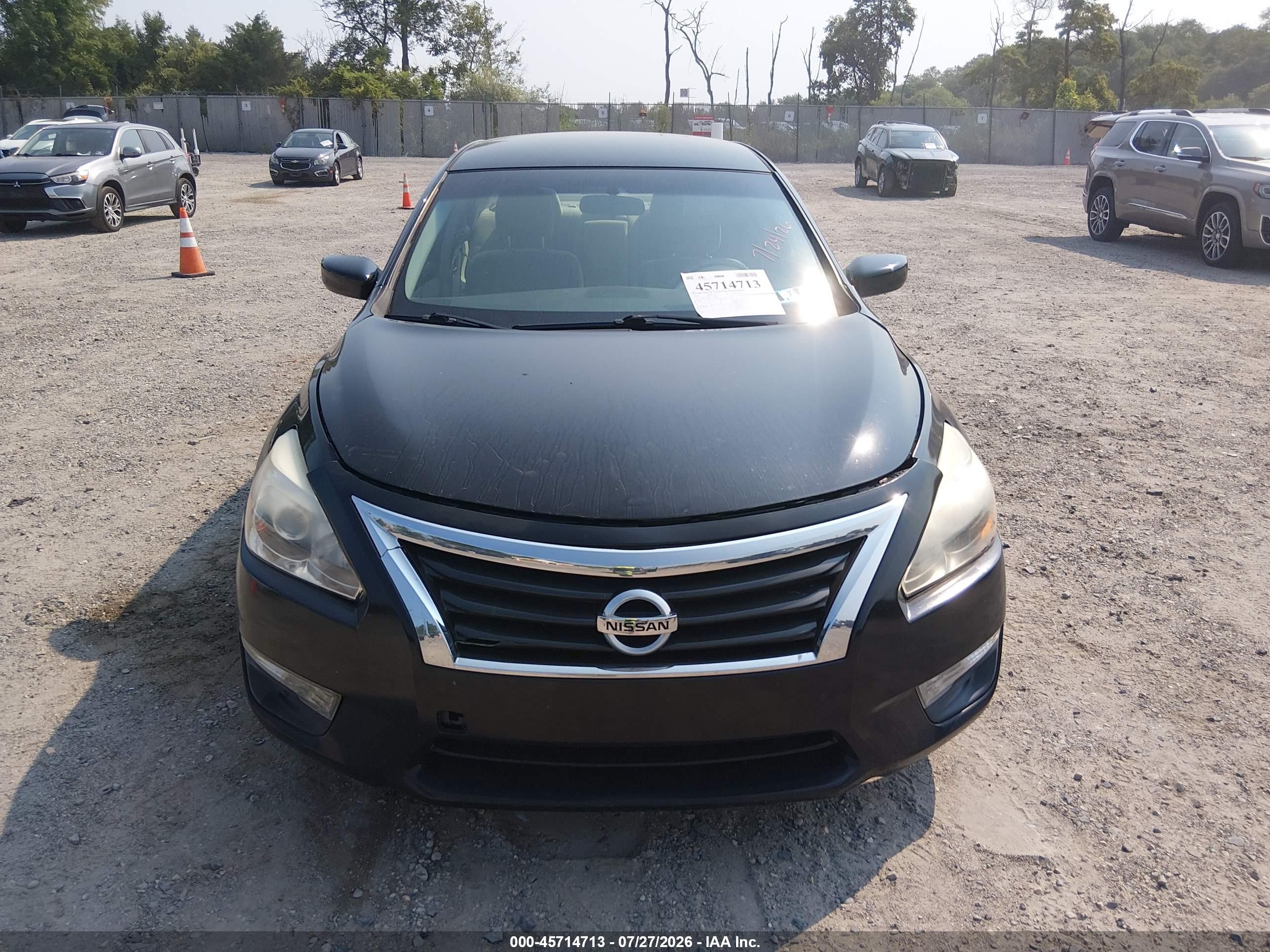 2014 Nissan Altima 2.5 Sv Black vin: 1N4AL3AP2EC184572