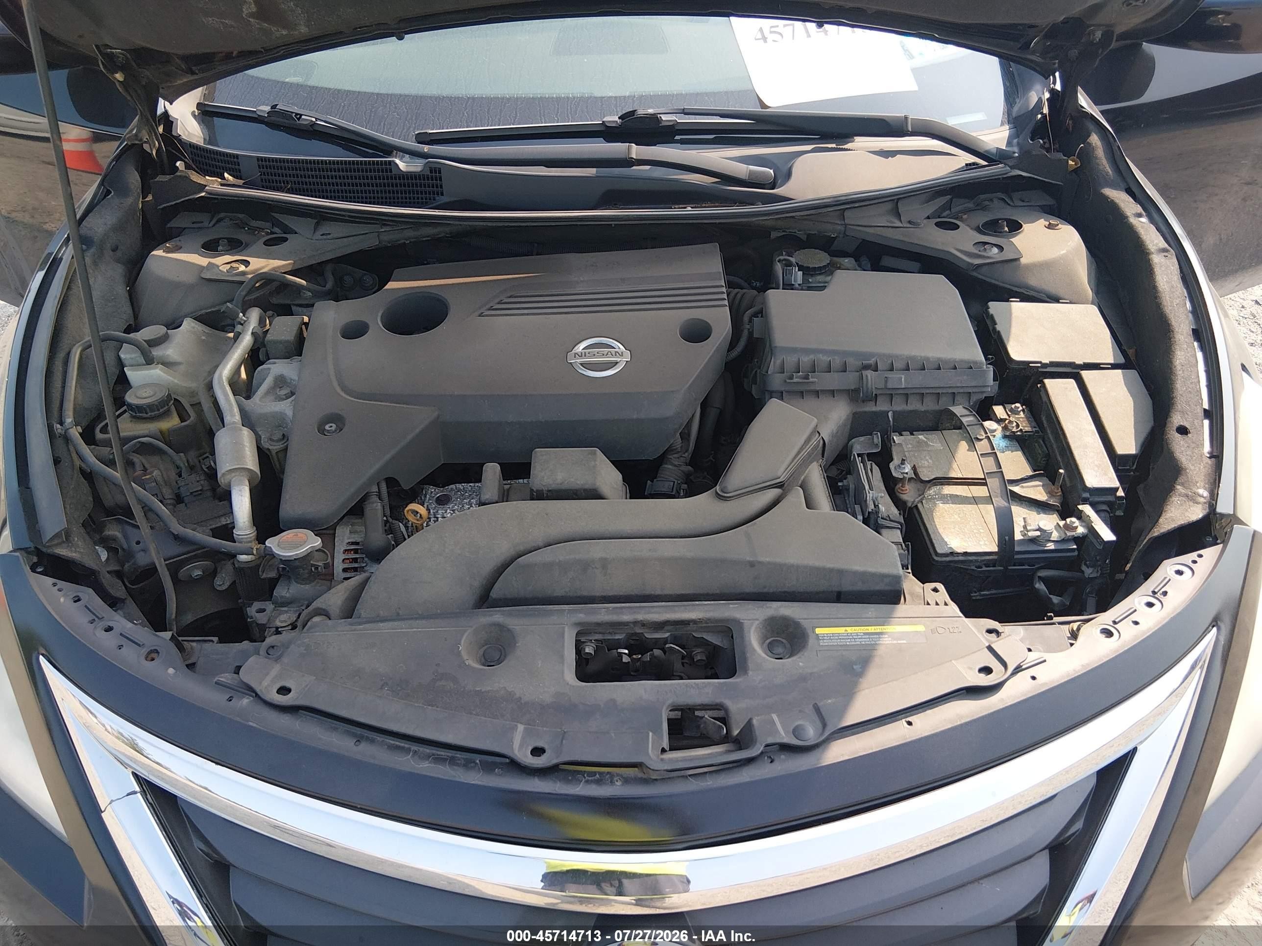 2014 Nissan Altima 2.5 Sv Black vin: 1N4AL3AP2EC184572