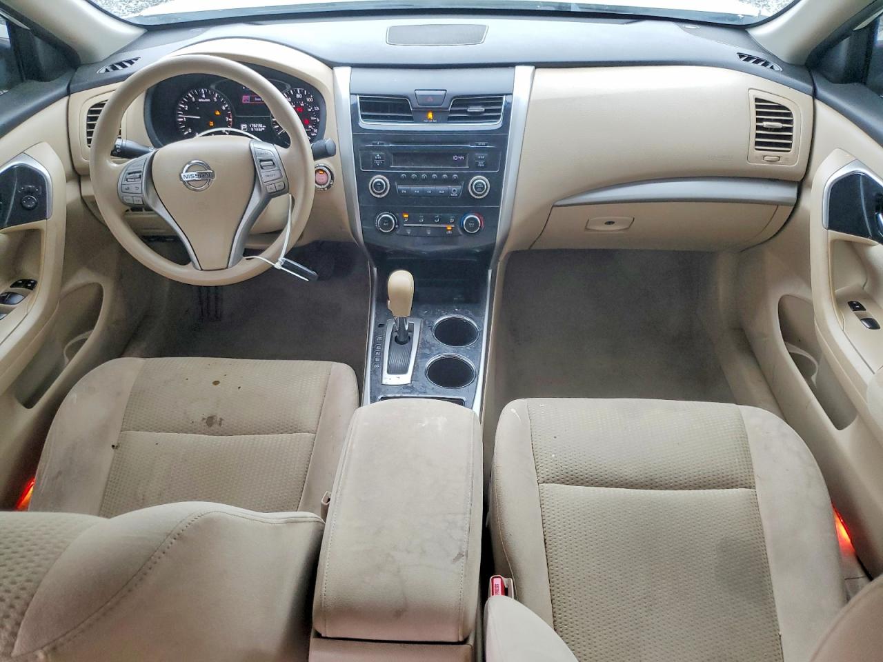 2014 Nissan Altima 2.5 S White vin: 1N4AL3AP2EC184779