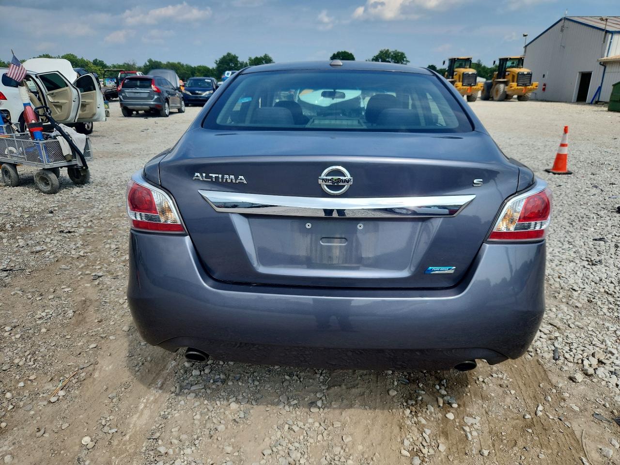 2014 Nissan Altima 2.5 S Gray vin: 1N4AL3AP2EC186810