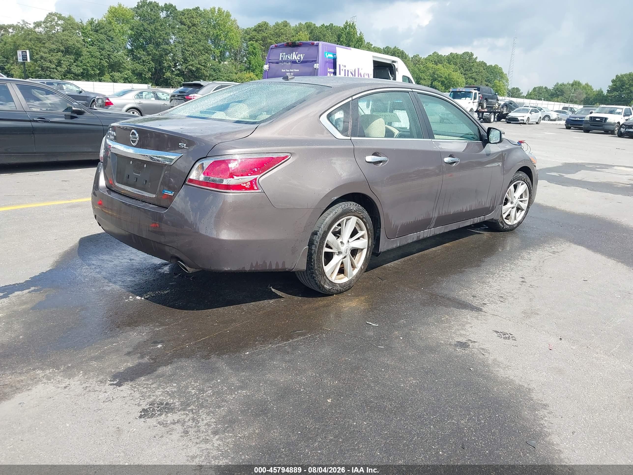 2014 Nissan Altima 2.5 Sl Brown vin: 1N4AL3AP2EC188458