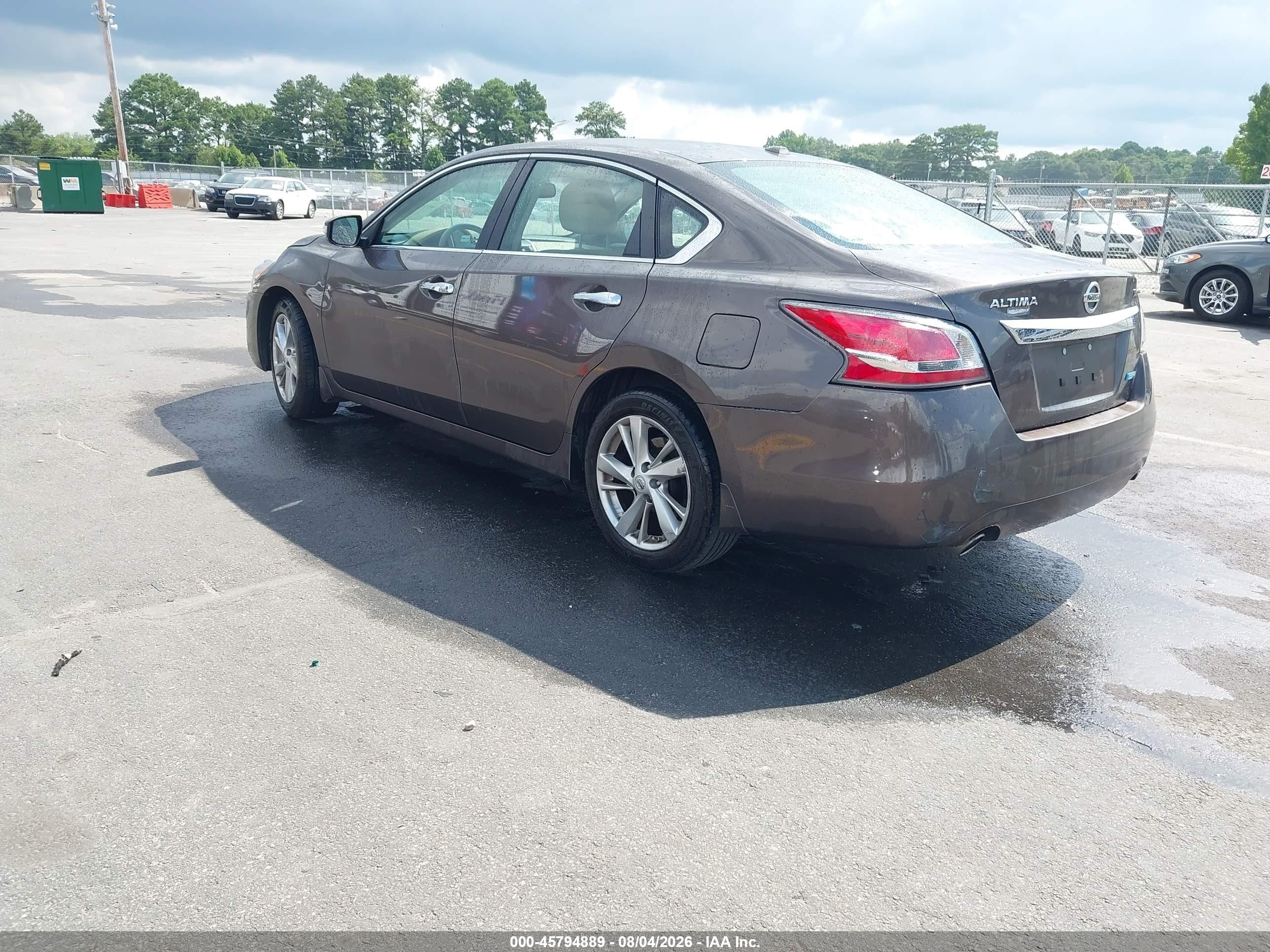 2014 Nissan Altima 2.5 Sl Brown vin: 1N4AL3AP2EC188458