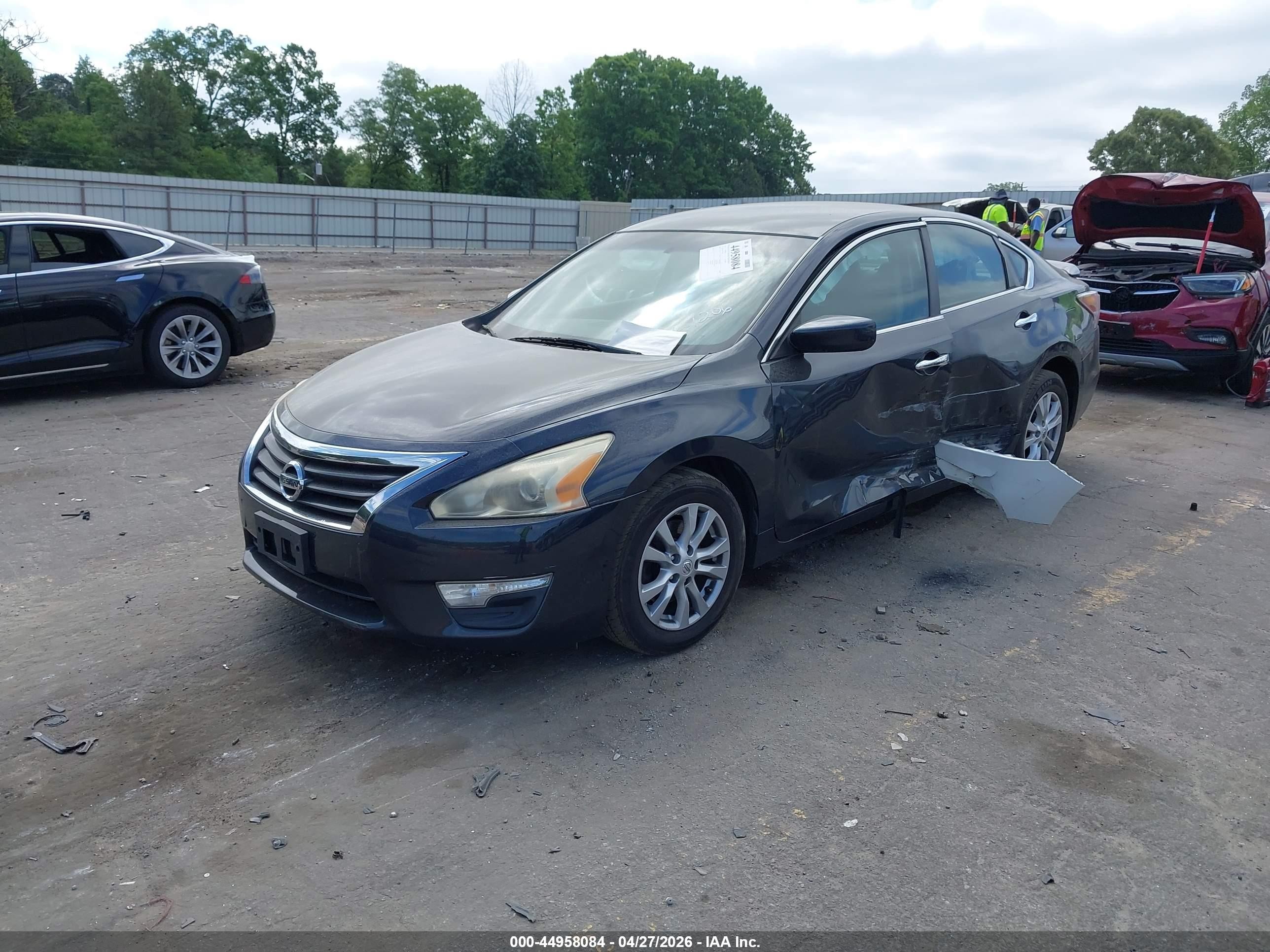 2014 Nissan Altima 2.5 S Серый vin: 1N4AL3AP2EC189531