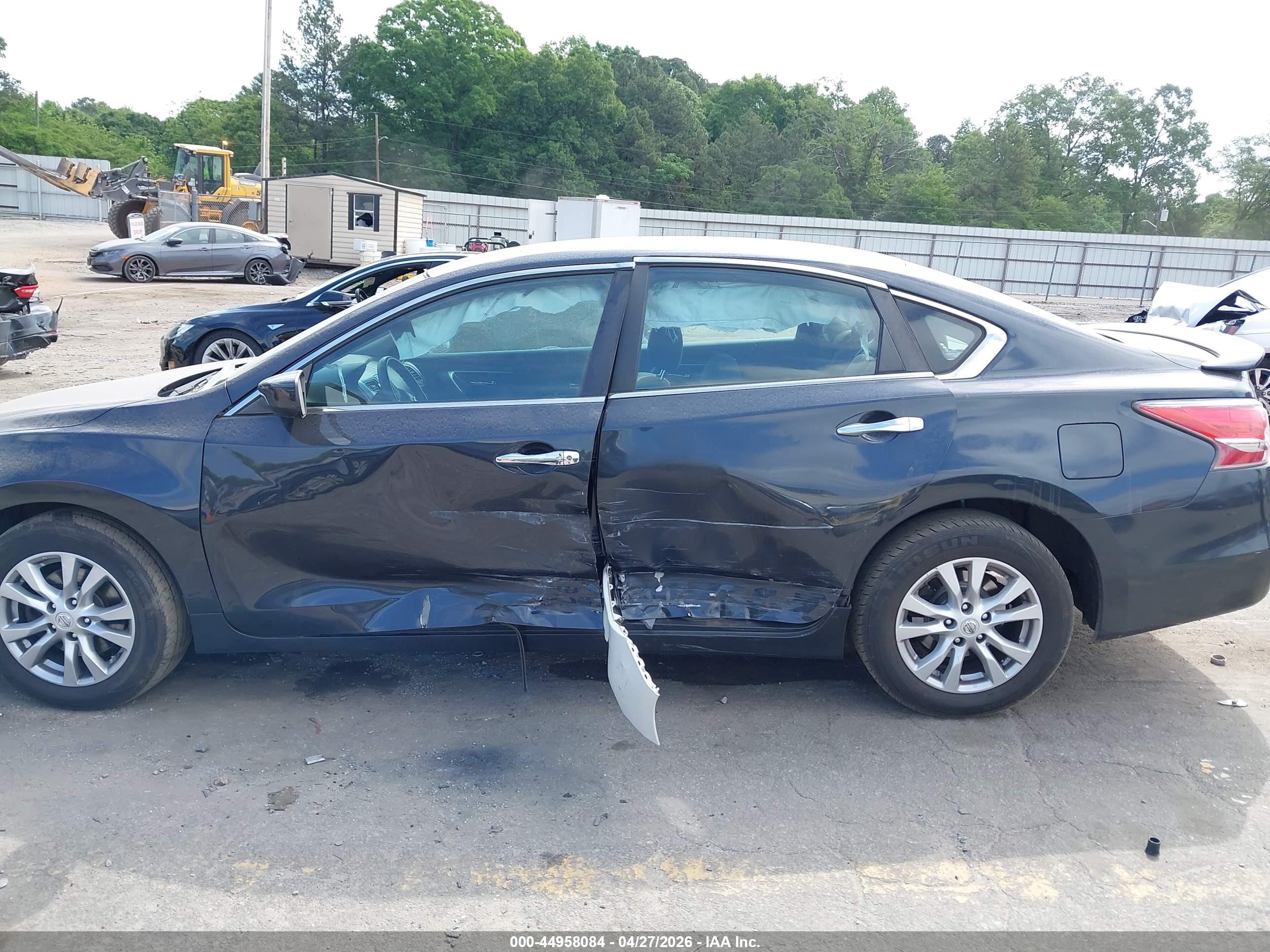 2014 Nissan Altima 2.5 S Серый vin: 1N4AL3AP2EC189531