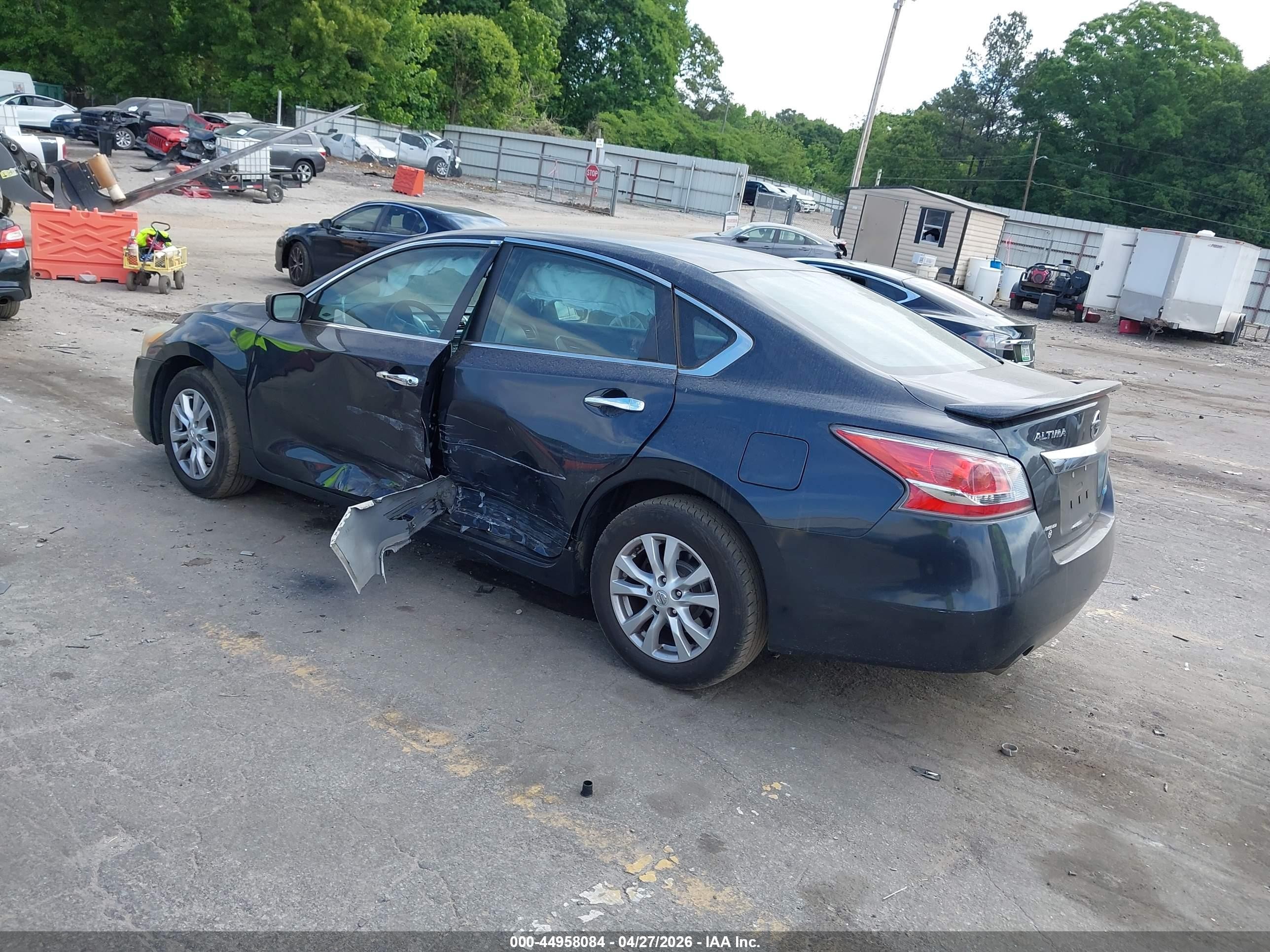 2014 Nissan Altima 2.5 S Серый vin: 1N4AL3AP2EC189531