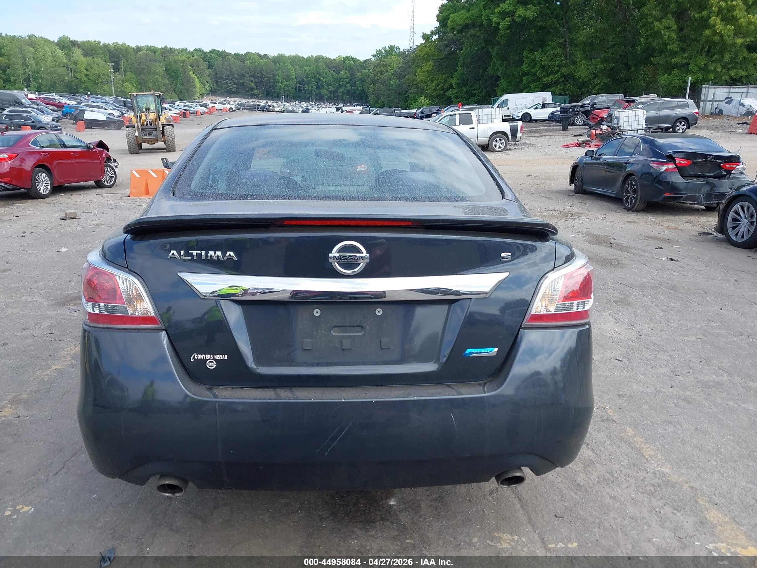 2014 Nissan Altima 2.5 S Серый vin: 1N4AL3AP2EC189531