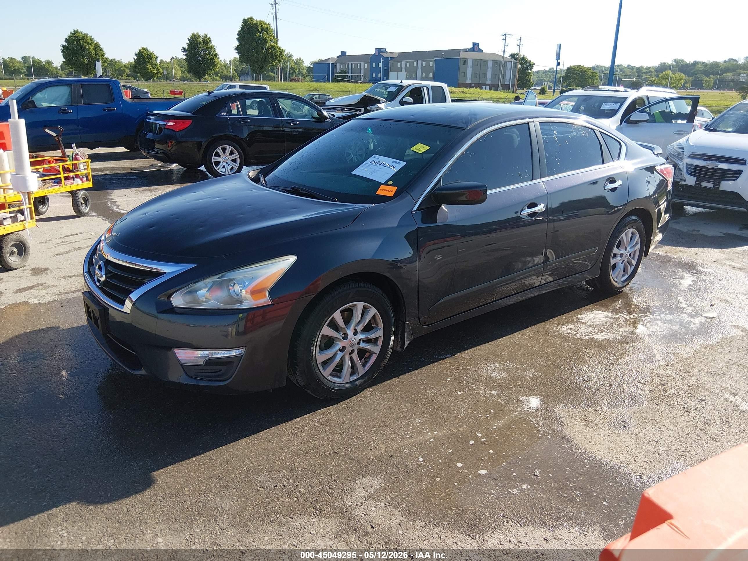 2014 Nissan Altima 2.5 S Black vin: 1N4AL3AP2EC191148