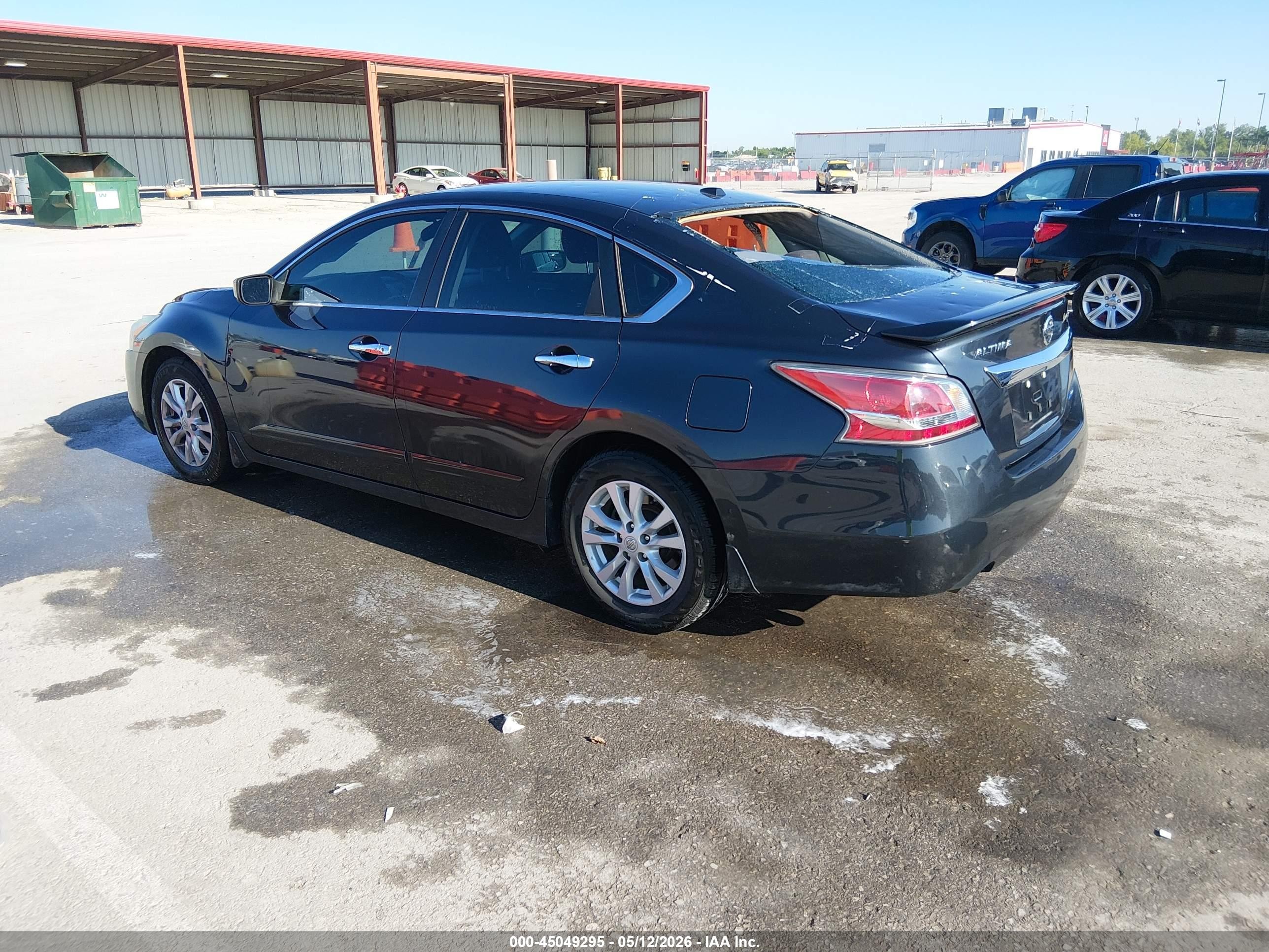 2014 Nissan Altima 2.5 S Black vin: 1N4AL3AP2EC191148