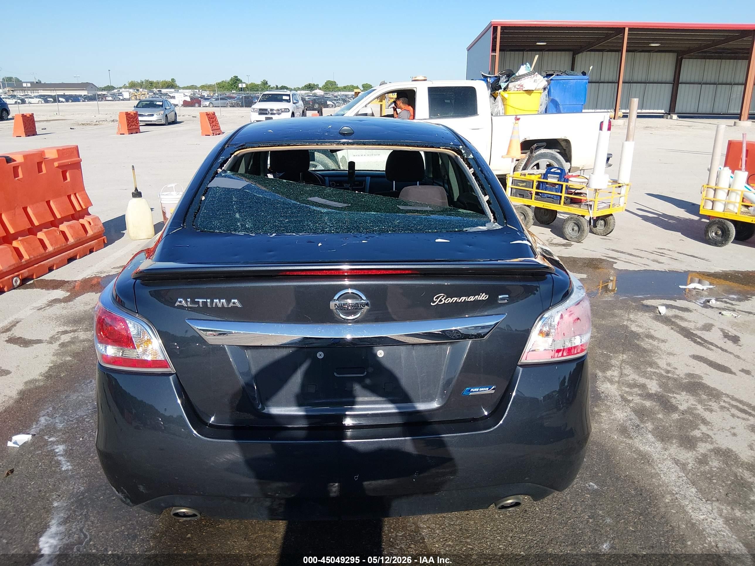 2014 Nissan Altima 2.5 S Black vin: 1N4AL3AP2EC191148