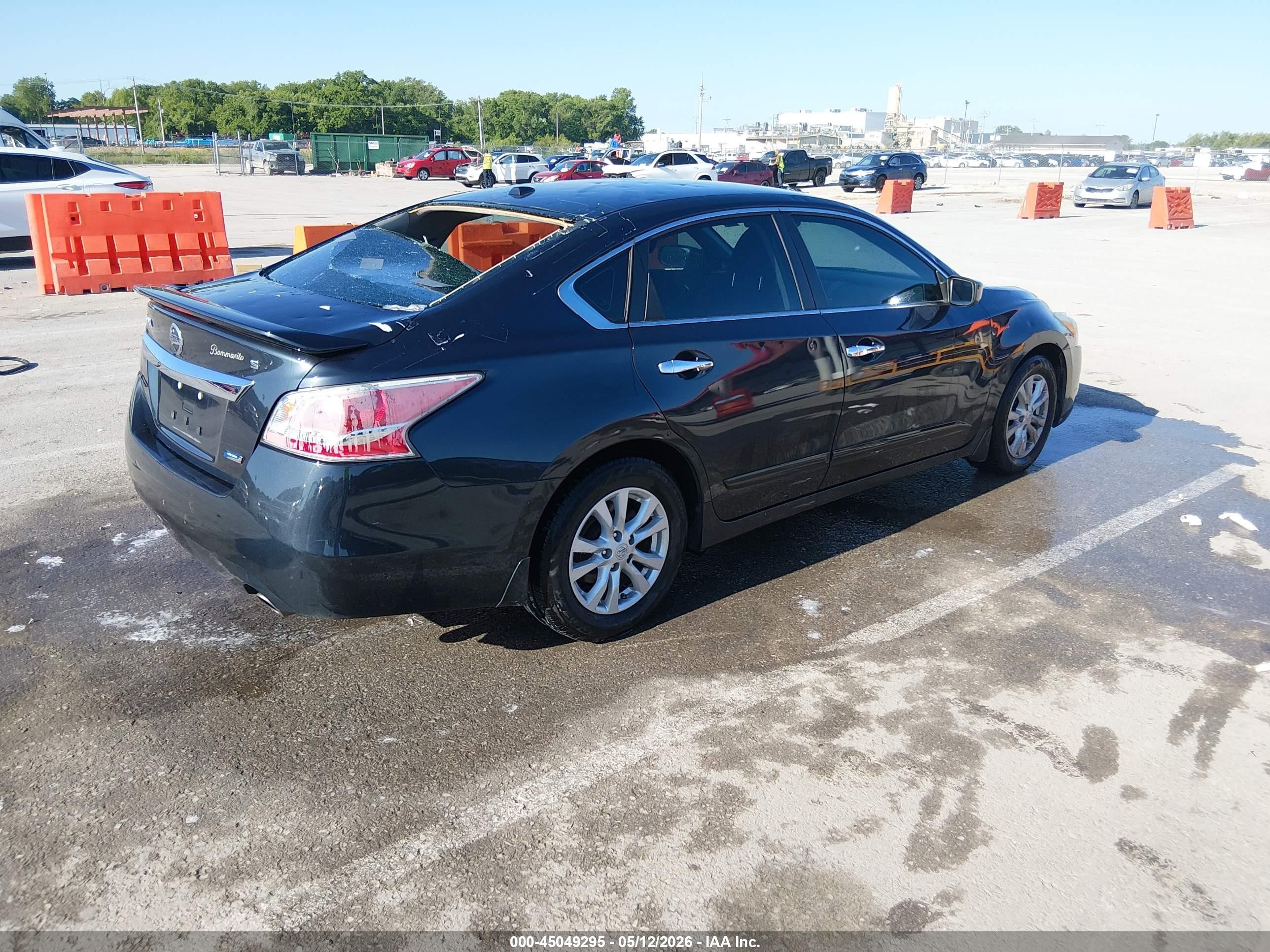 2014 Nissan Altima 2.5 S Black vin: 1N4AL3AP2EC191148