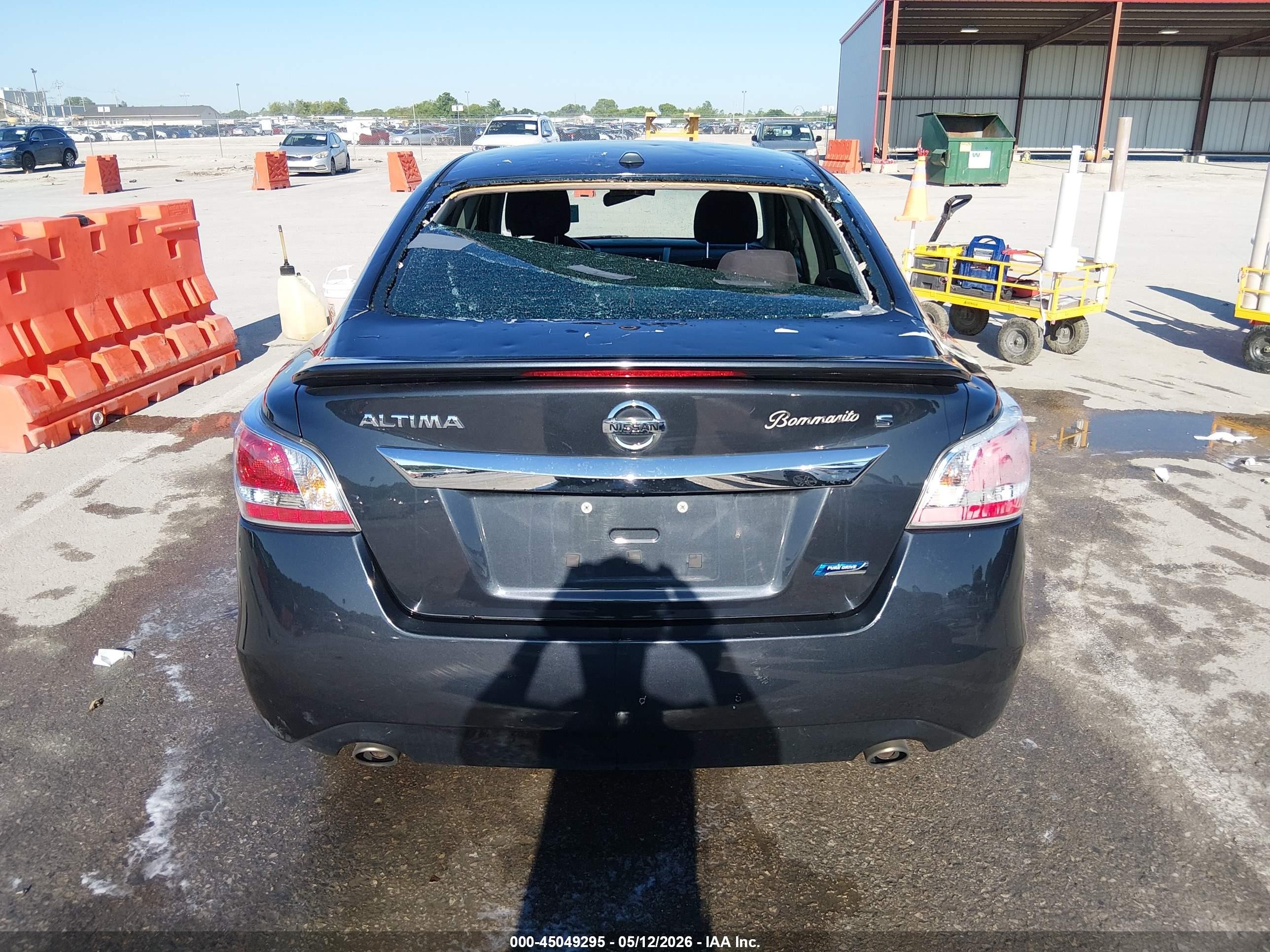 2014 Nissan Altima 2.5 S Black vin: 1N4AL3AP2EC191148