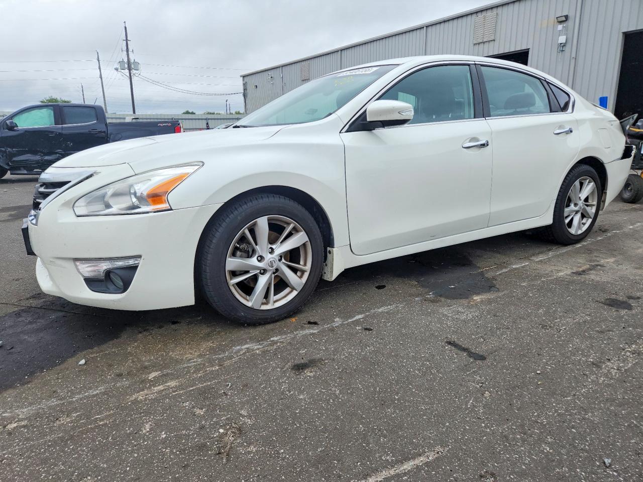 2014 Nissan Altima 2.5 Sl White vin: 1N4AL3AP2EC193630