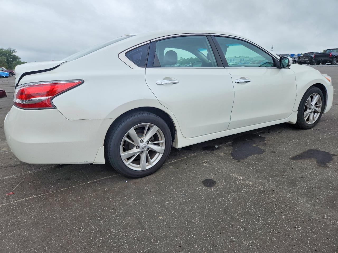 2014 Nissan Altima 2.5 Sl White vin: 1N4AL3AP2EC193630