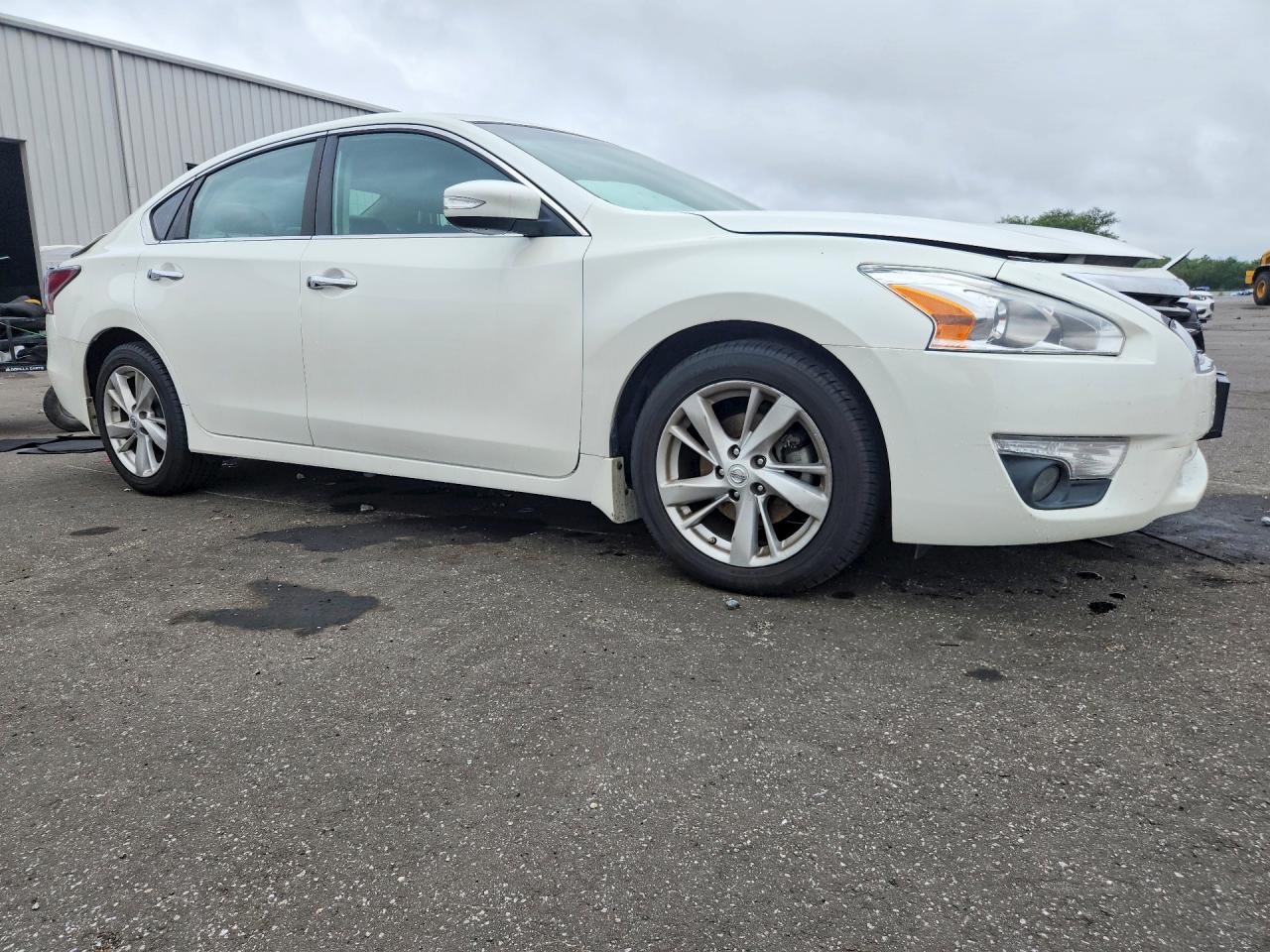 2014 Nissan Altima 2.5 Sl White vin: 1N4AL3AP2EC193630