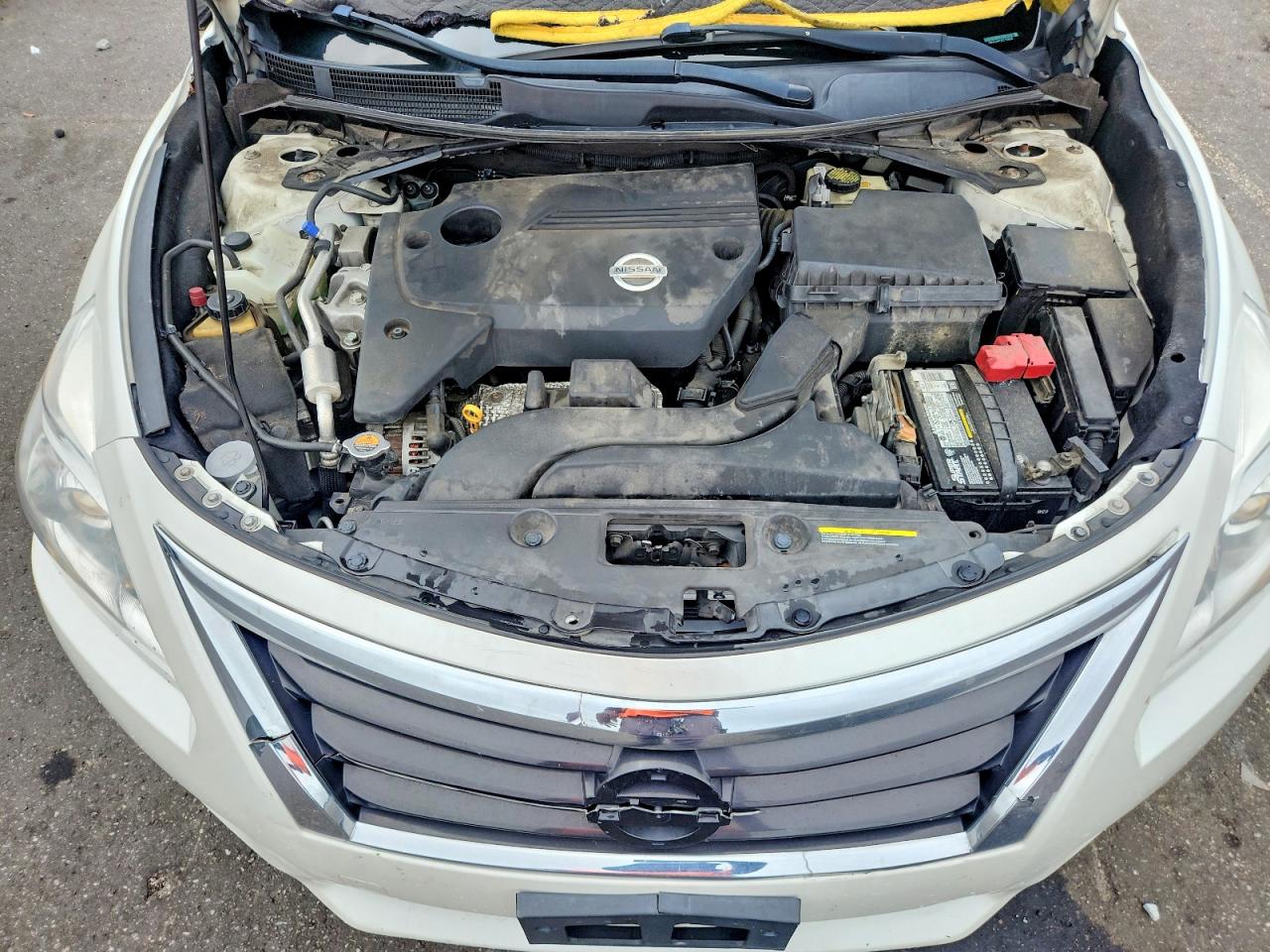 2014 Nissan Altima 2.5 Sl White vin: 1N4AL3AP2EC193630