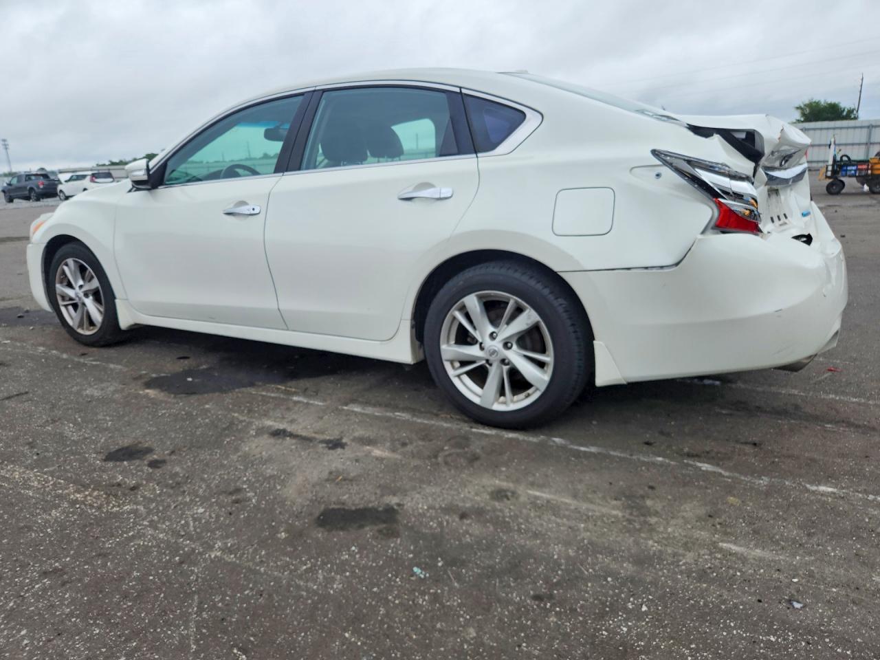 2014 Nissan Altima 2.5 Sl White vin: 1N4AL3AP2EC193630