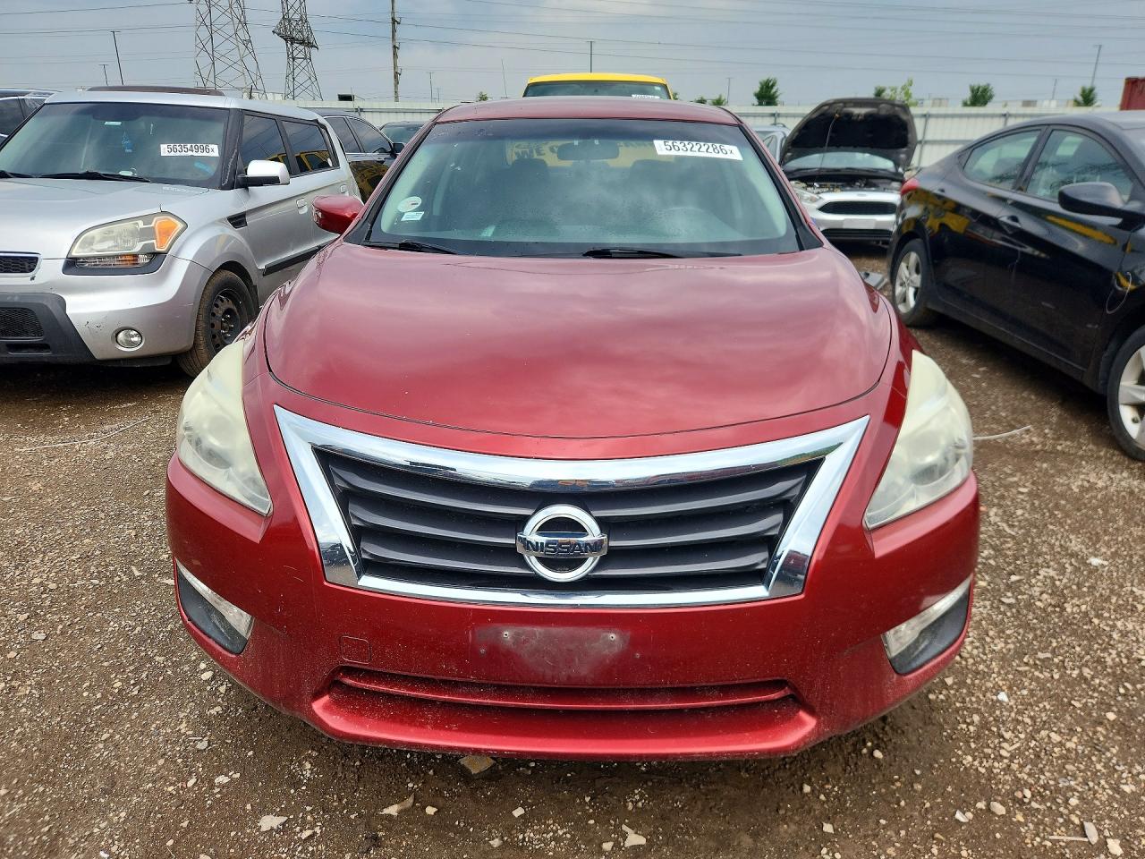2014 Nissan Altima 2.5 Sv Red vin: 1N4AL3AP2EC193840