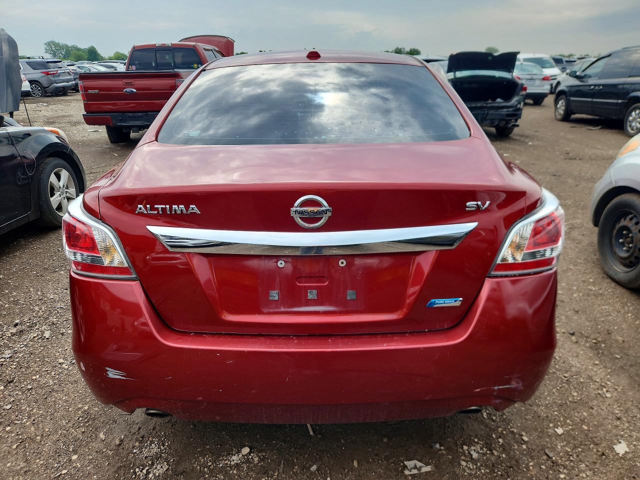 2014 Nissan Altima 2.5 Sv Red vin: 1N4AL3AP2EC193840