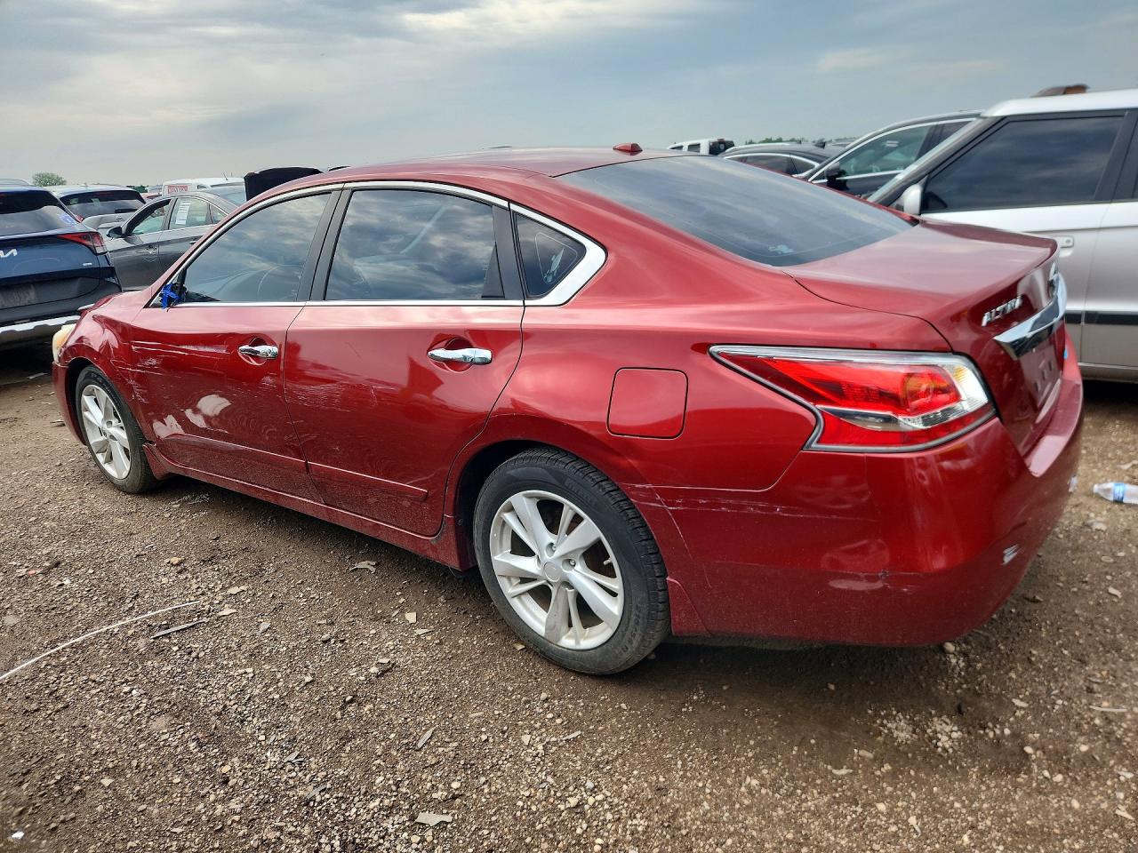 2014 Nissan Altima 2.5 Sv Red vin: 1N4AL3AP2EC193840